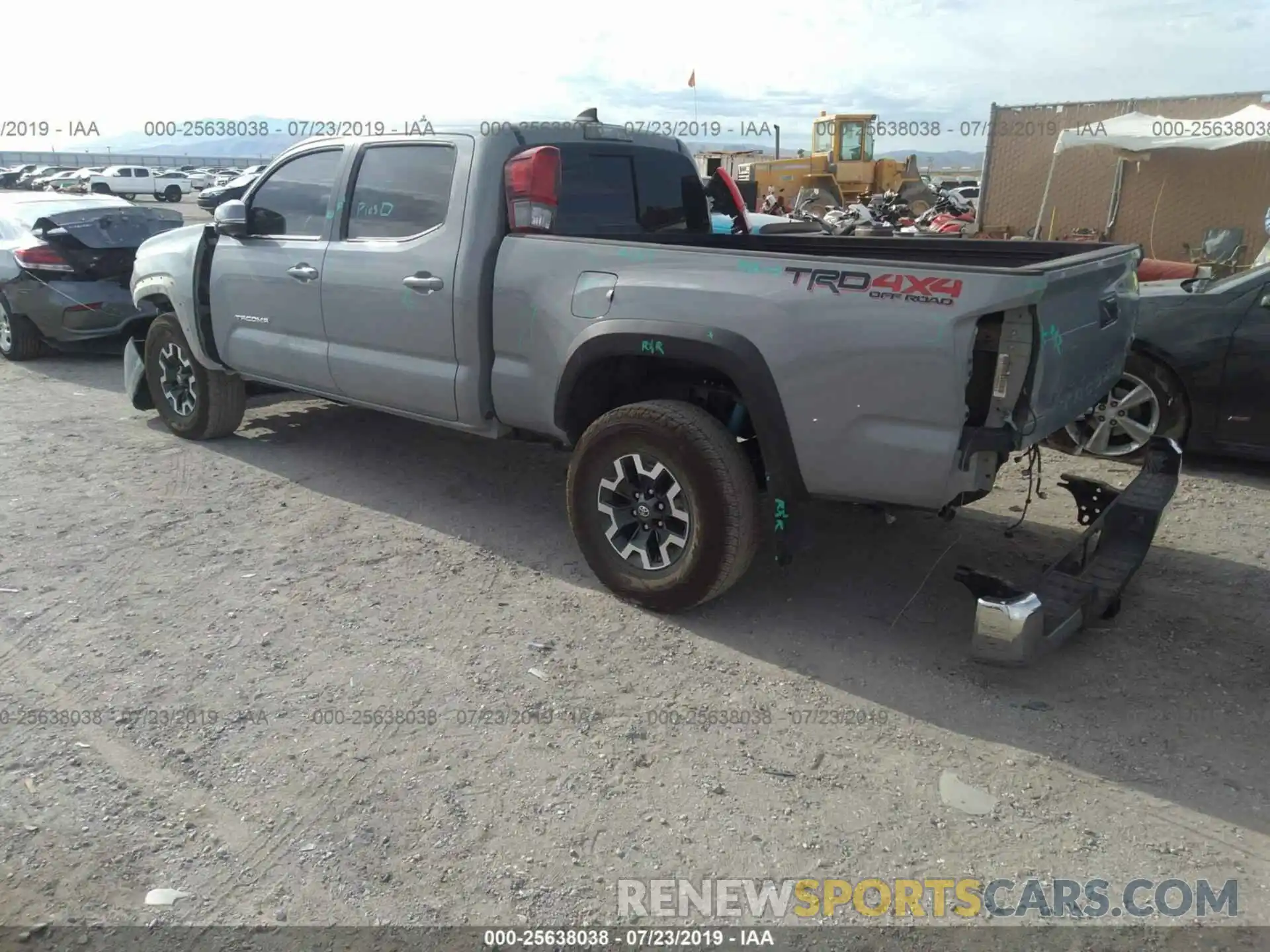 3 Photograph of a damaged car 3TMDZ5BN6KM066937 TOYOTA TACOMA 2019