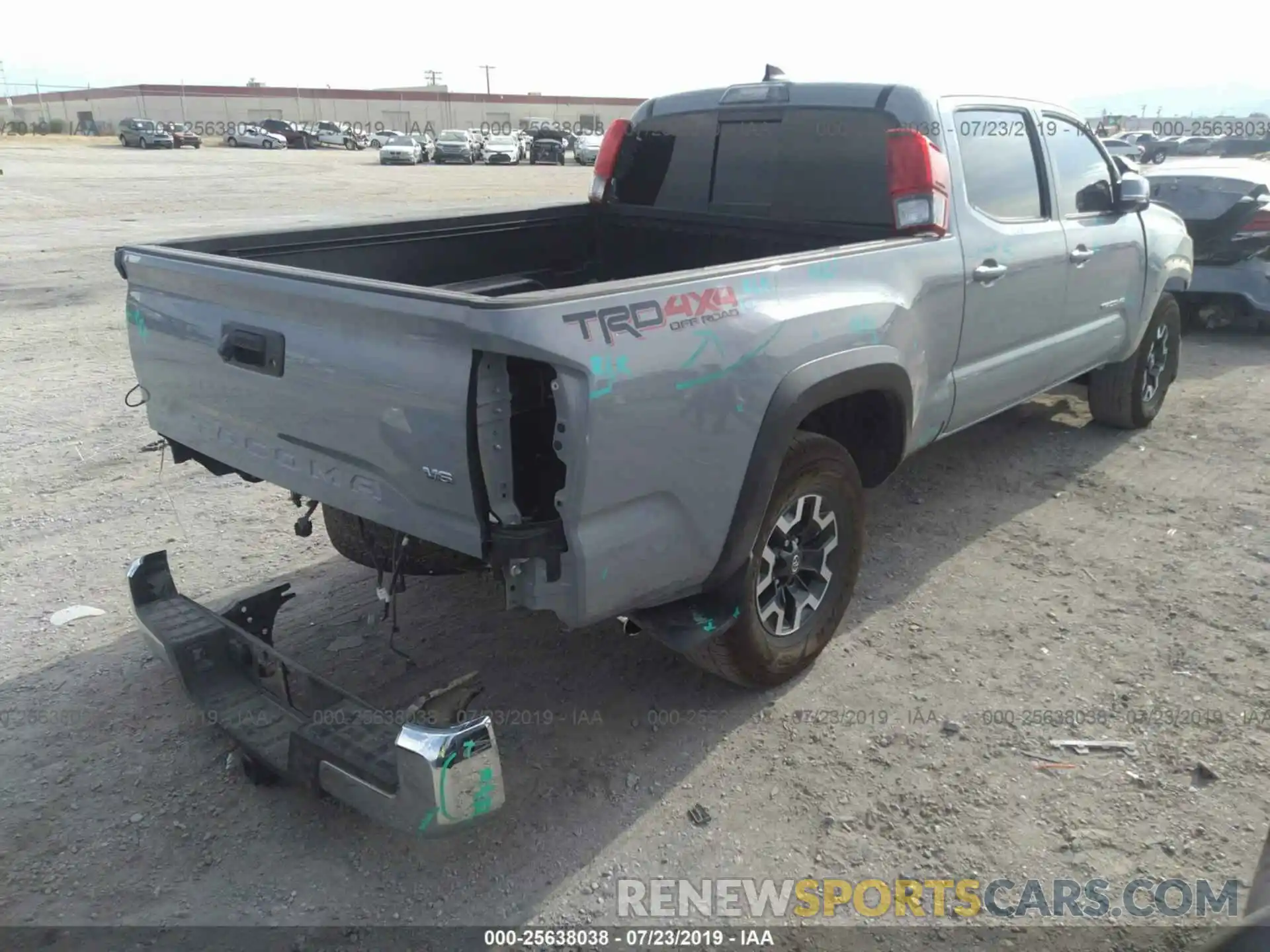 4 Фотография поврежденного автомобиля 3TMDZ5BN6KM066937 TOYOTA TACOMA 2019