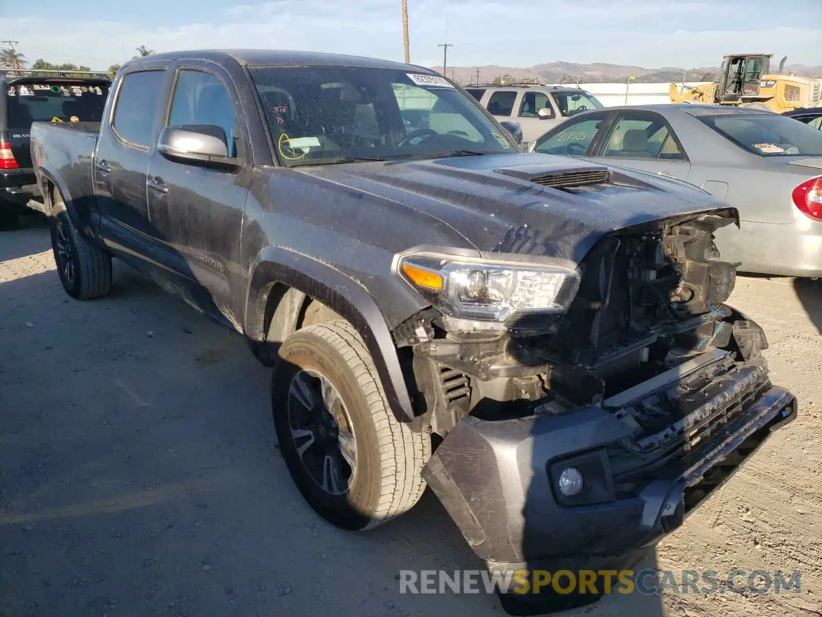 1 Photograph of a damaged car 3TMDZ5BN6KM067960 TOYOTA TACOMA 2019