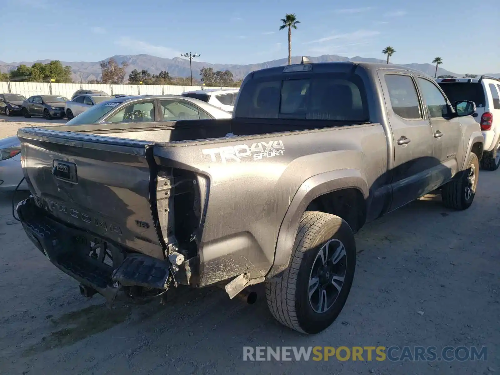 4 Photograph of a damaged car 3TMDZ5BN6KM067960 TOYOTA TACOMA 2019