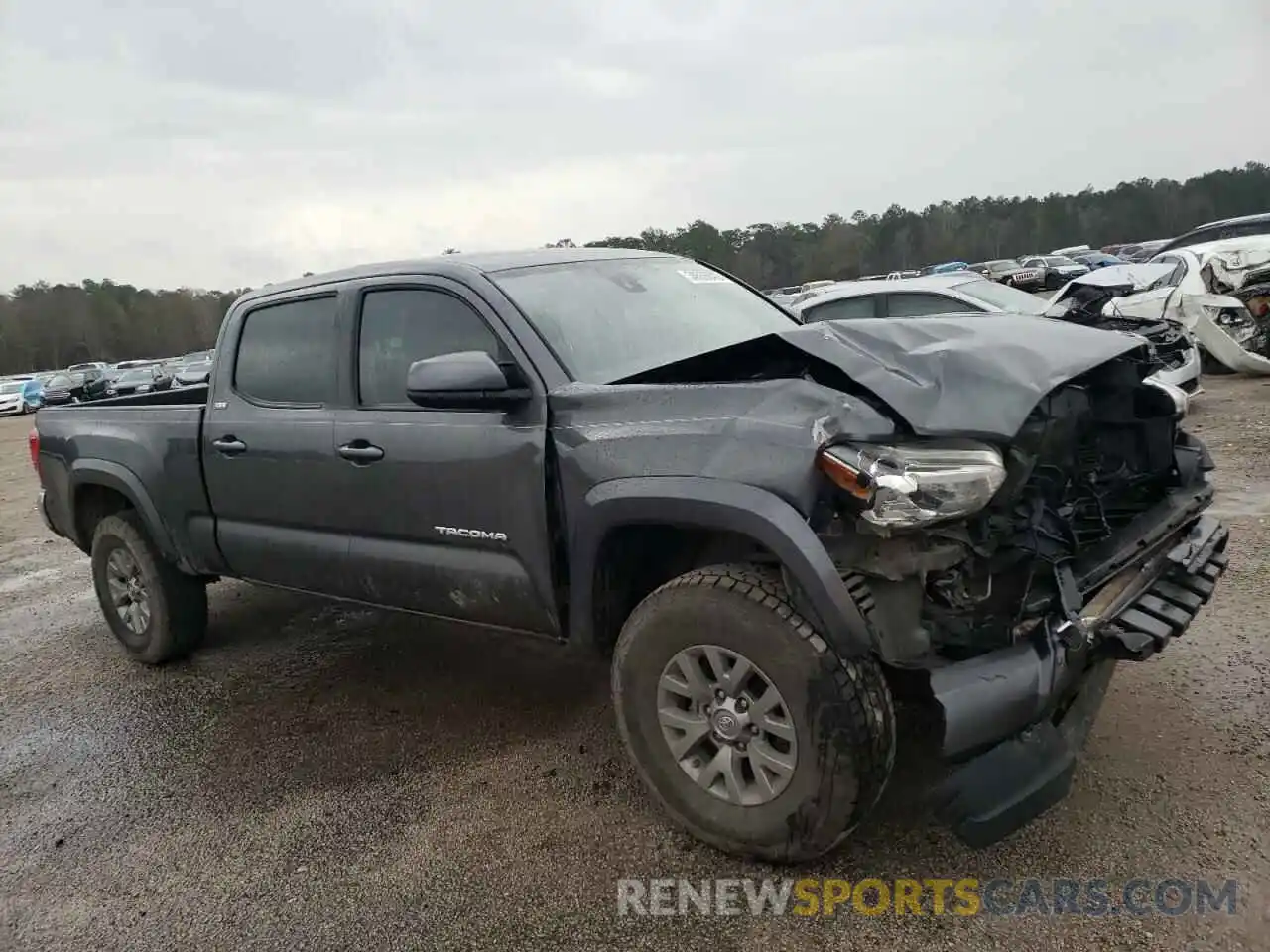 1 Photograph of a damaged car 3TMDZ5BN6KM068364 TOYOTA TACOMA 2019