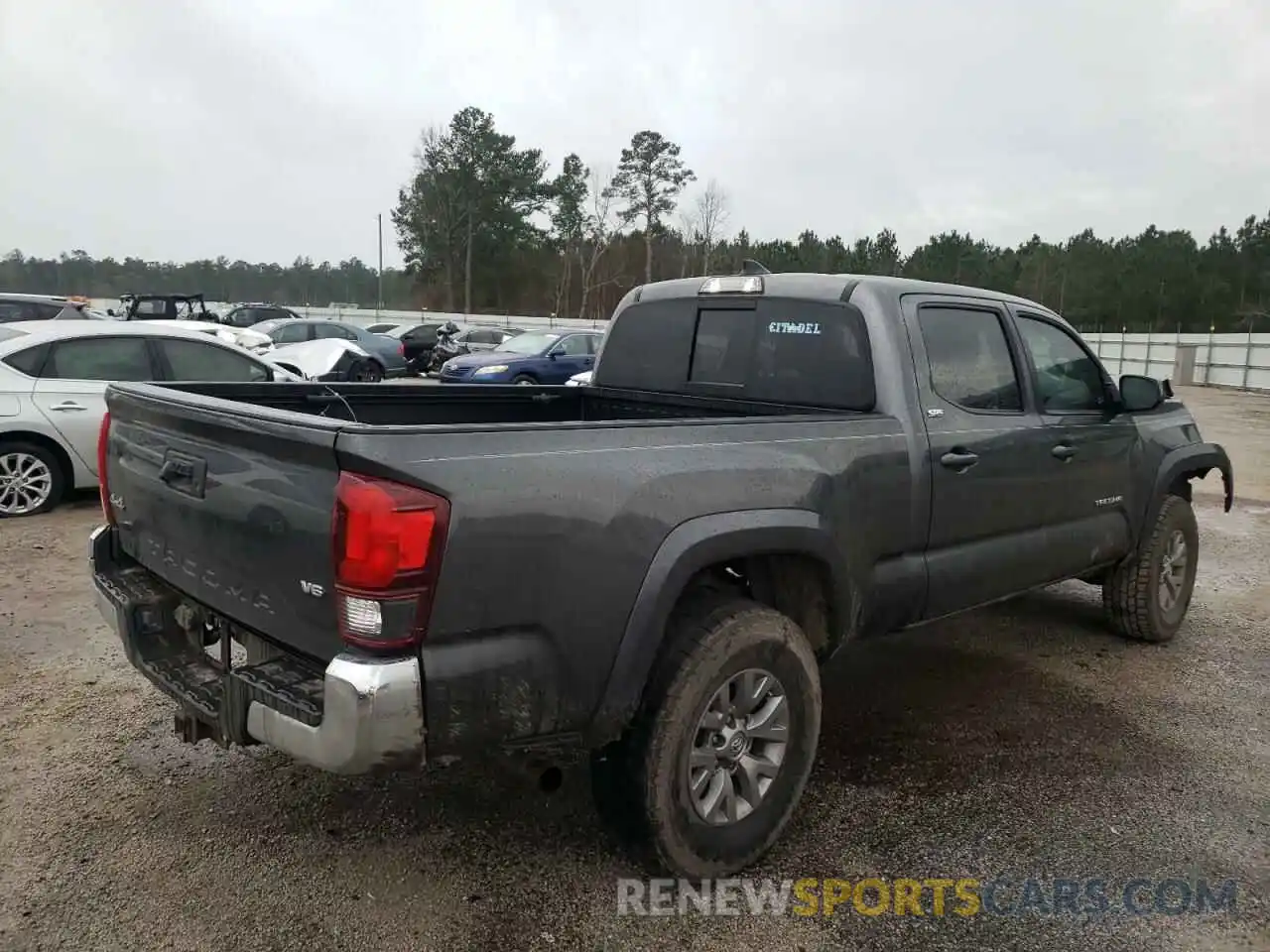 4 Photograph of a damaged car 3TMDZ5BN6KM068364 TOYOTA TACOMA 2019