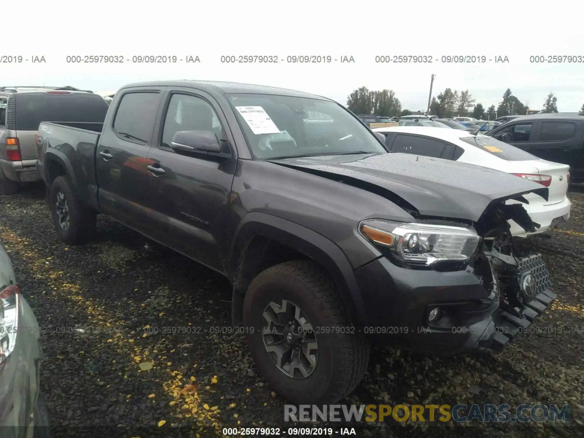 1 Photograph of a damaged car 3TMDZ5BN6KM068994 TOYOTA TACOMA 2019