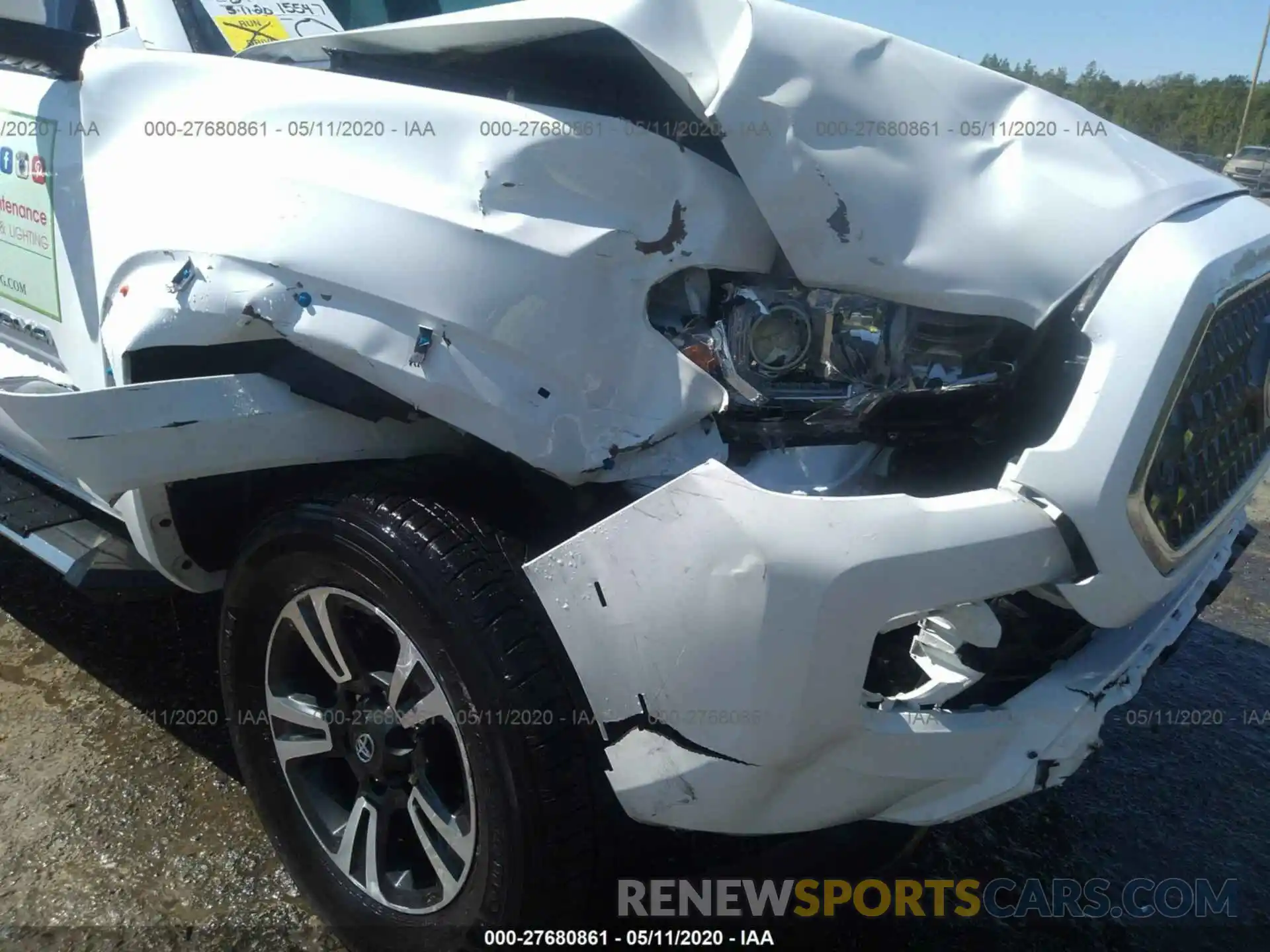 6 Photograph of a damaged car 3TMDZ5BN6KM071085 TOYOTA TACOMA 2019