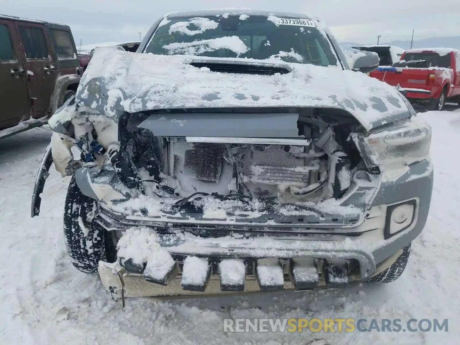 9 Photograph of a damaged car 3TMDZ5BN6KM075959 TOYOTA TACOMA 2019