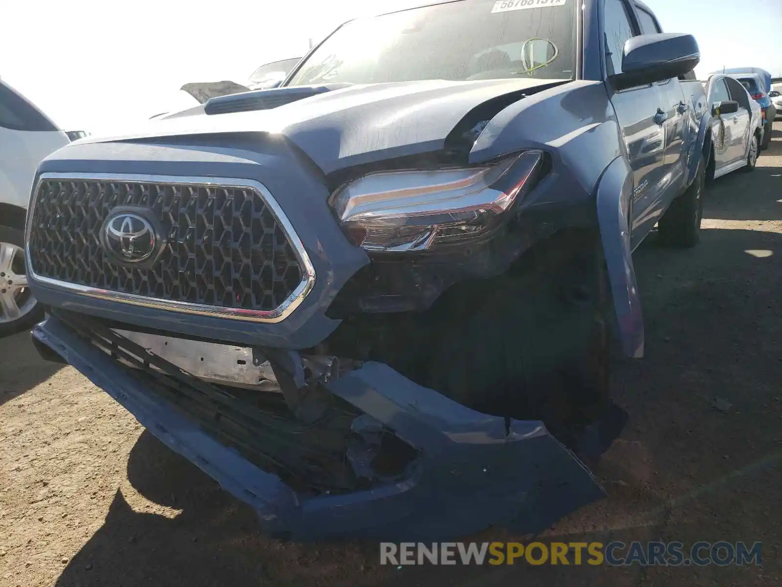 9 Photograph of a damaged car 3TMDZ5BN6KM077792 TOYOTA TACOMA 2019