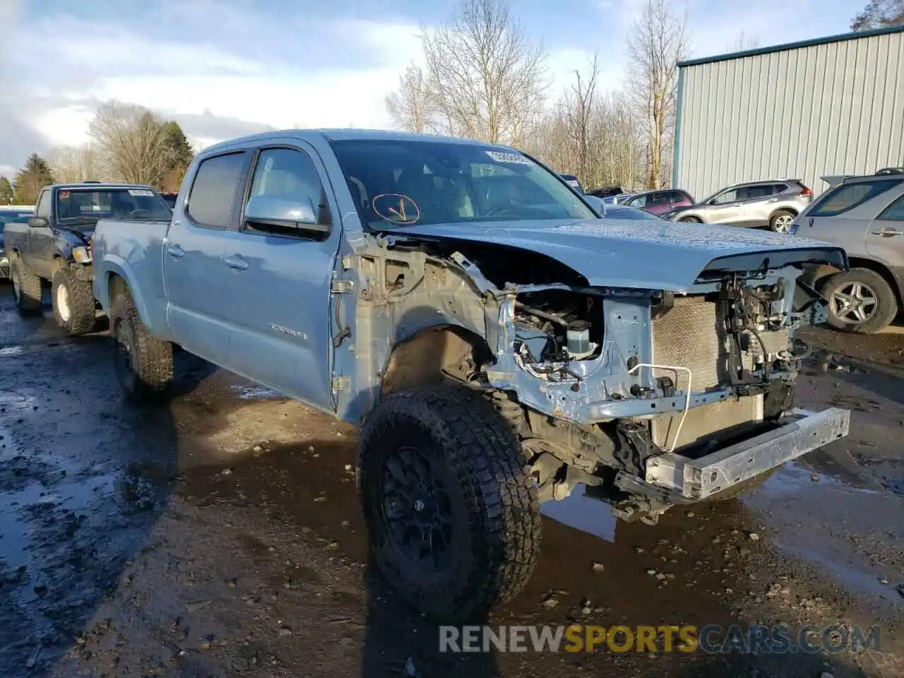 1 Photograph of a damaged car 3TMDZ5BN6KM078084 TOYOTA TACOMA 2019