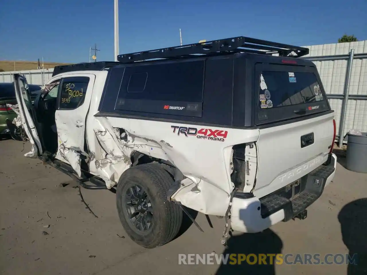 3 Photograph of a damaged car 3TMDZ5BN6KM079879 TOYOTA TACOMA 2019