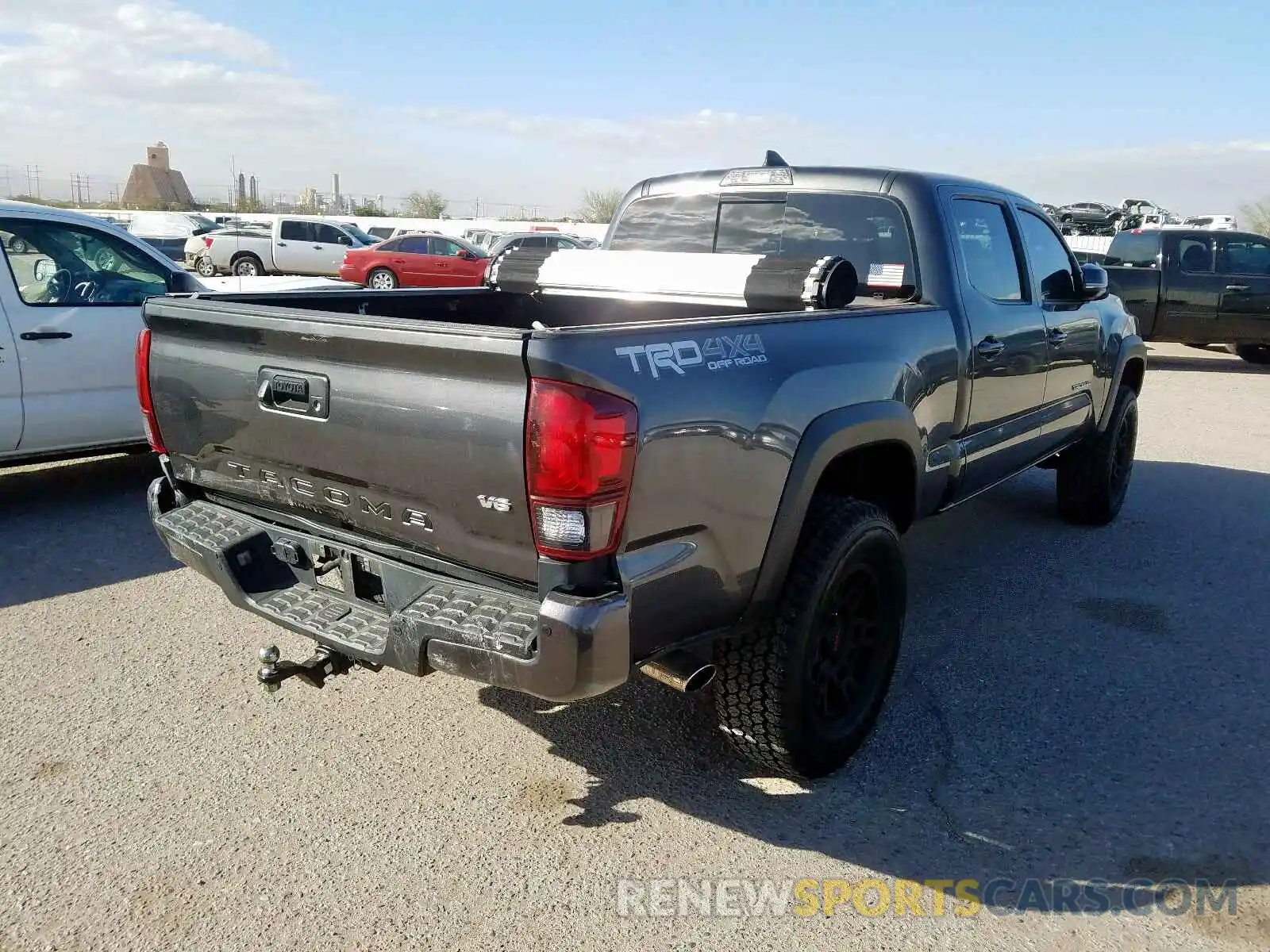 4 Photograph of a damaged car 3TMDZ5BN7KM056384 TOYOTA TACOMA 2019