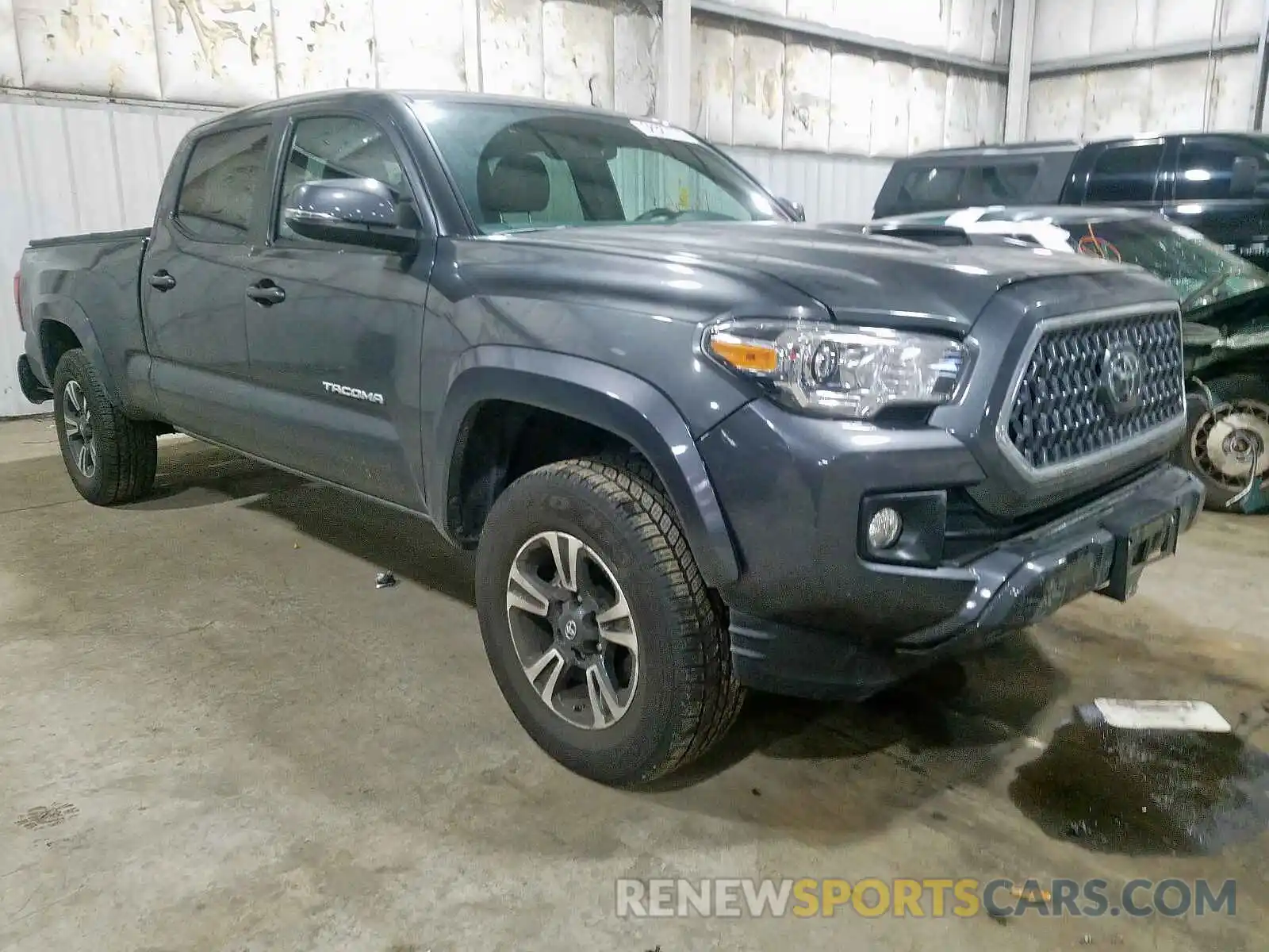 1 Photograph of a damaged car 3TMDZ5BN7KM057518 TOYOTA TACOMA 2019