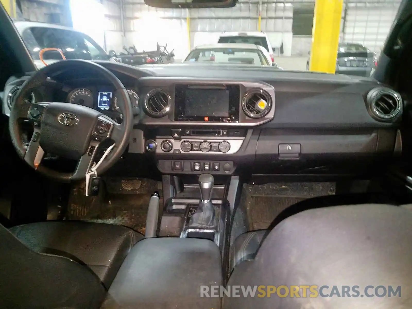 9 Photograph of a damaged car 3TMDZ5BN7KM057518 TOYOTA TACOMA 2019