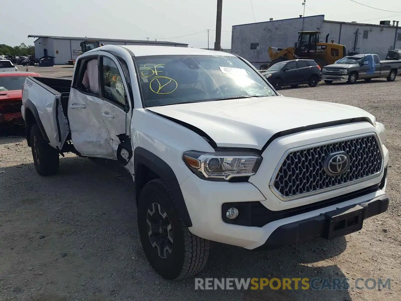 1 Photograph of a damaged car 3TMDZ5BN7KM060290 TOYOTA TACOMA 2019