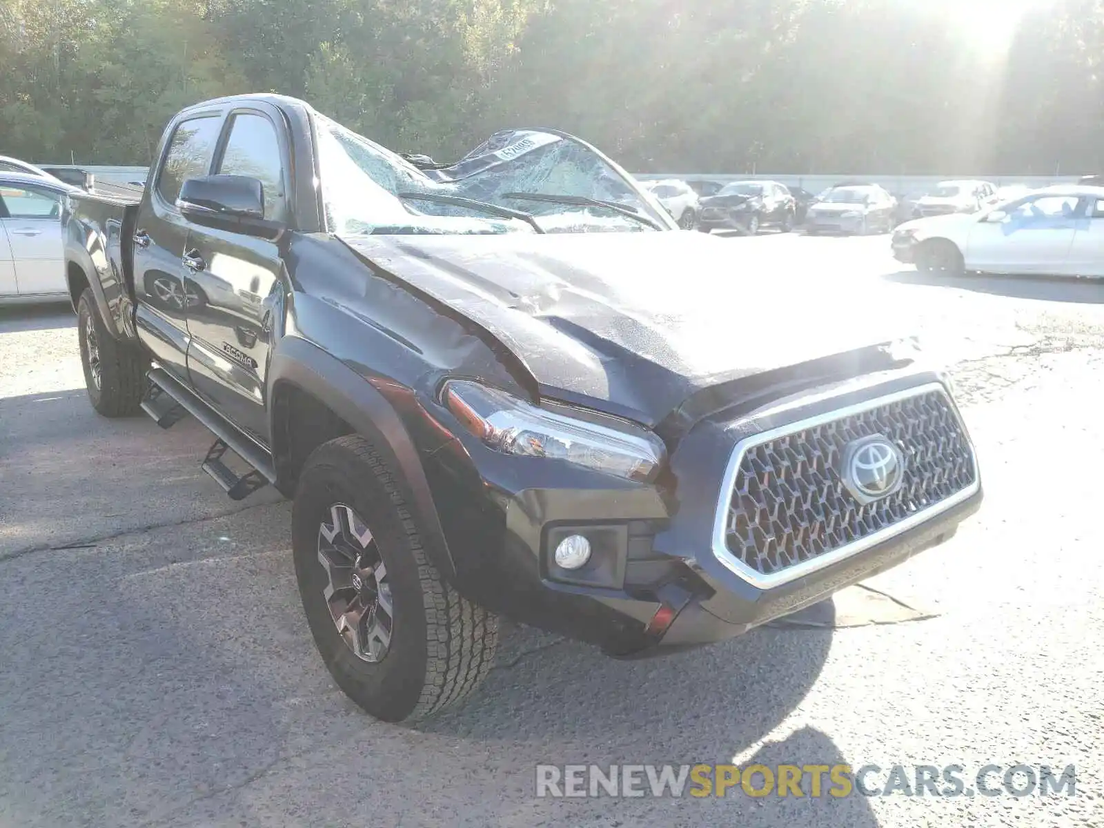 1 Photograph of a damaged car 3TMDZ5BN7KM065845 TOYOTA TACOMA 2019