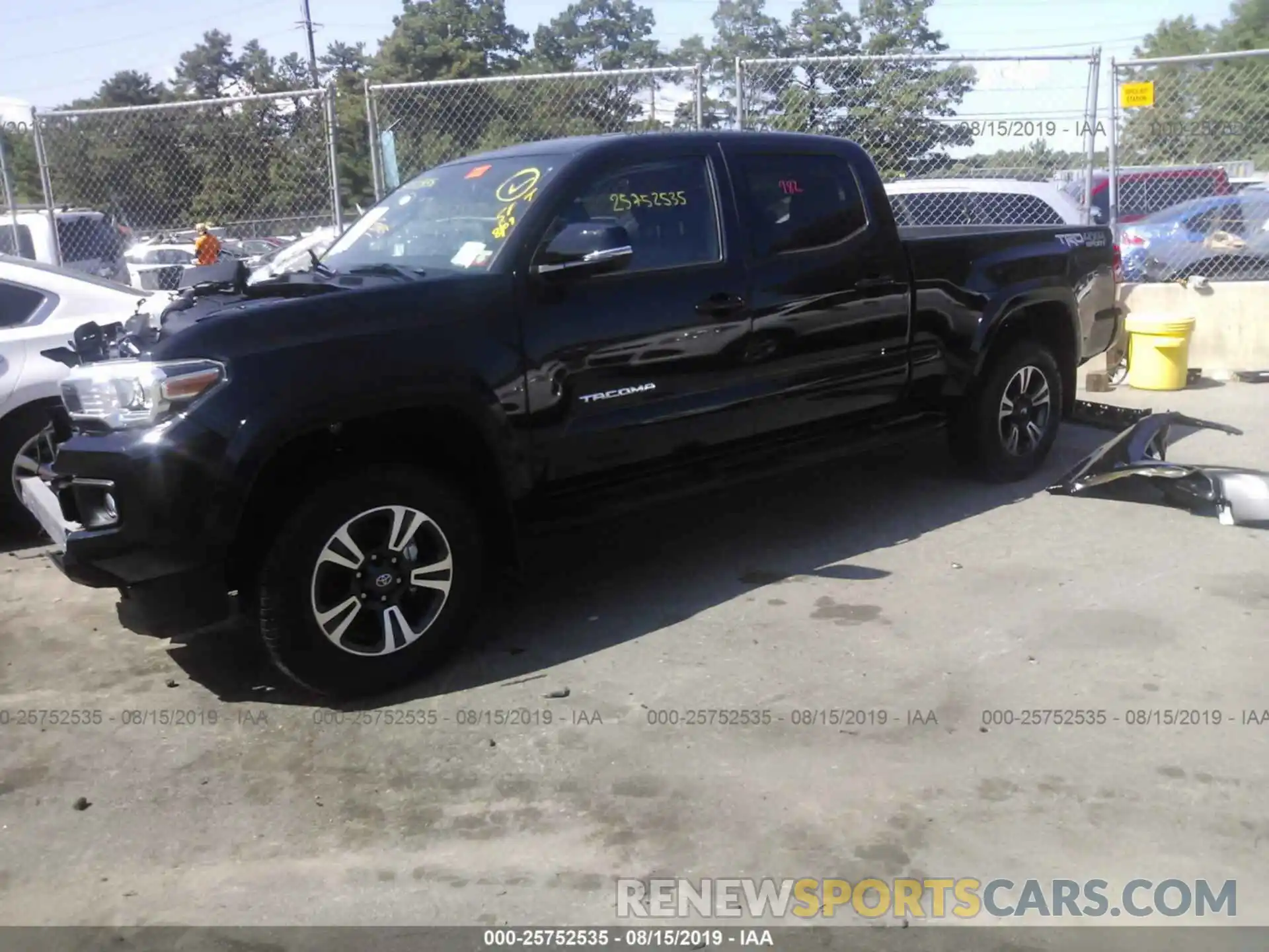 2 Photograph of a damaged car 3TMDZ5BN7KM066848 TOYOTA TACOMA 2019