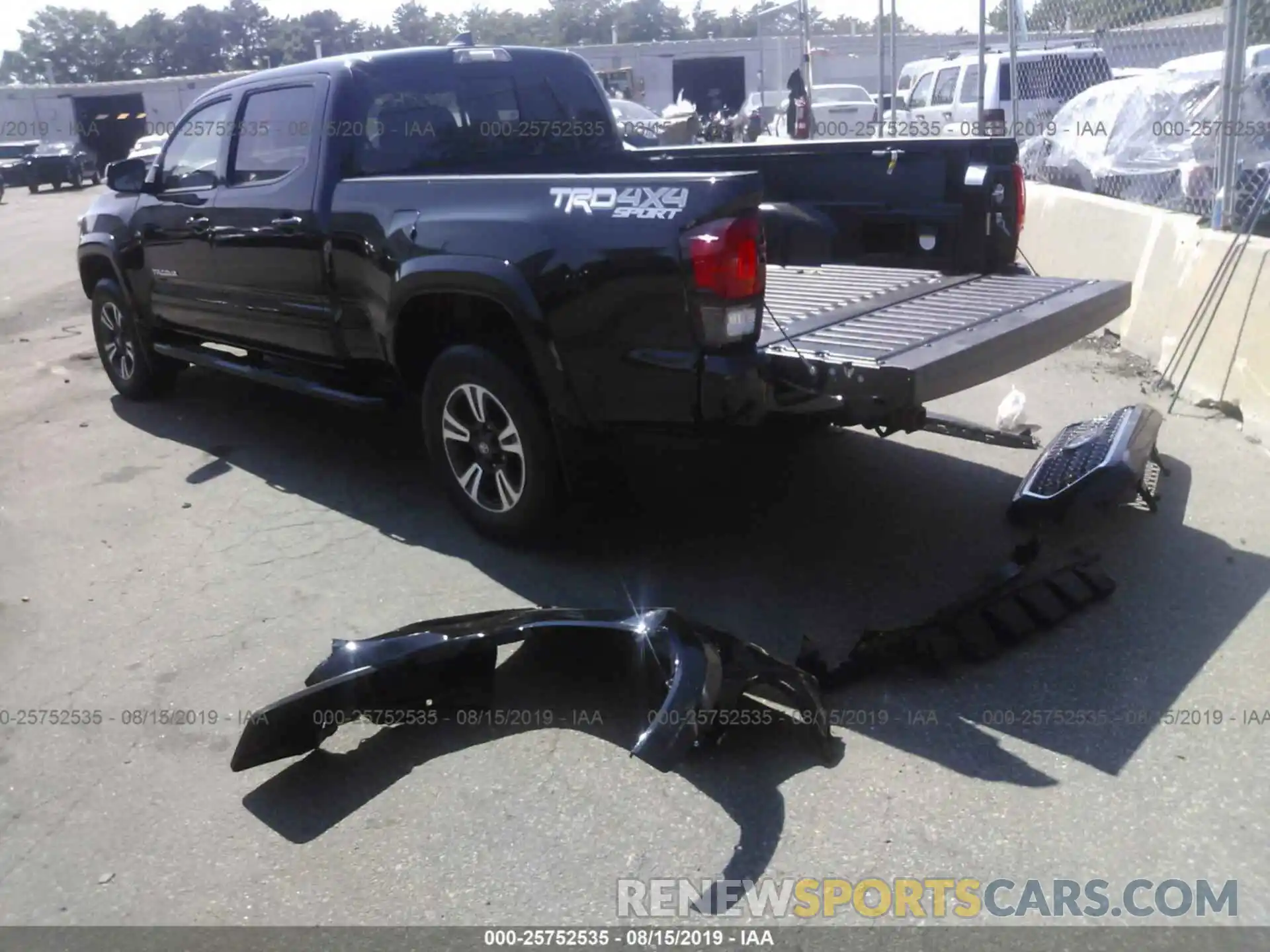 3 Photograph of a damaged car 3TMDZ5BN7KM066848 TOYOTA TACOMA 2019