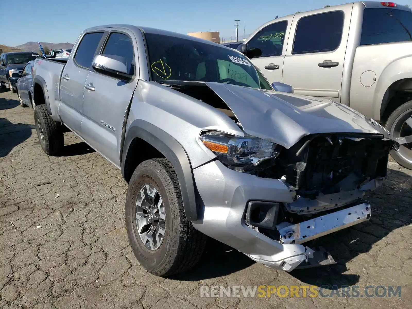 1 Photograph of a damaged car 3TMDZ5BN7KM067739 TOYOTA TACOMA 2019