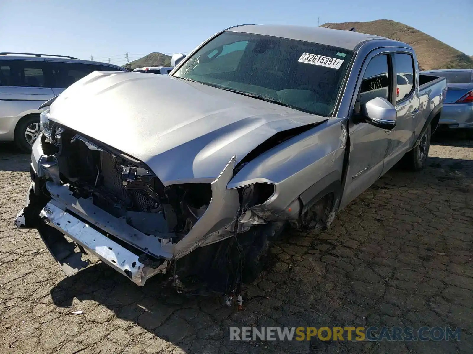 2 Photograph of a damaged car 3TMDZ5BN7KM067739 TOYOTA TACOMA 2019