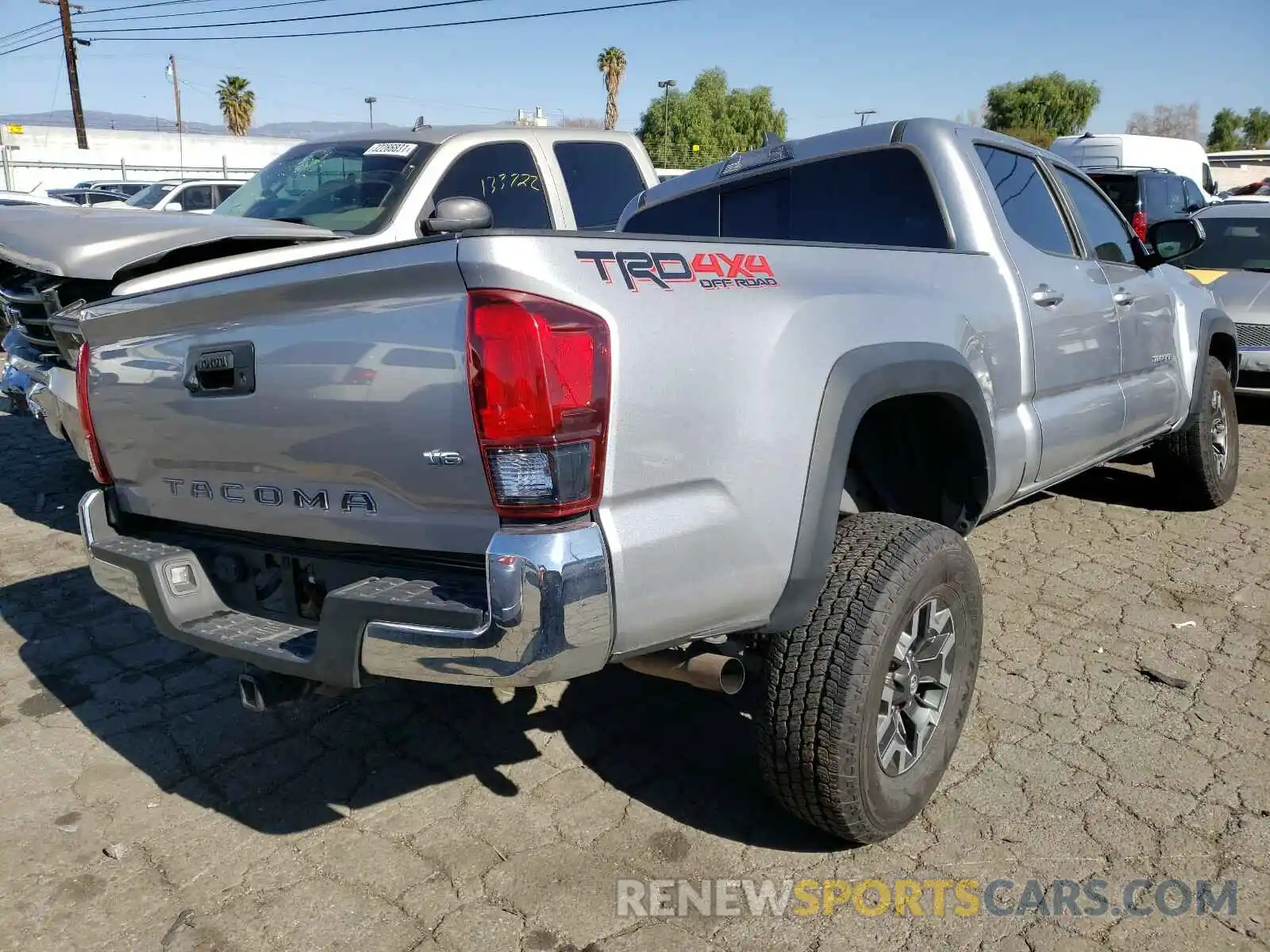 4 Photograph of a damaged car 3TMDZ5BN7KM067739 TOYOTA TACOMA 2019