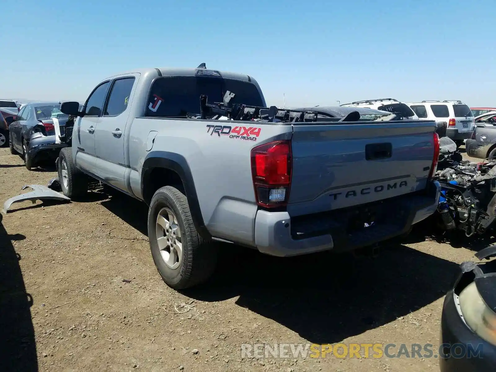 3 Photograph of a damaged car 3TMDZ5BN7KM068809 TOYOTA TACOMA 2019