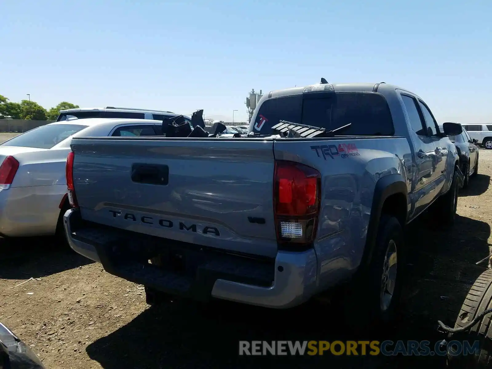 4 Photograph of a damaged car 3TMDZ5BN7KM068809 TOYOTA TACOMA 2019