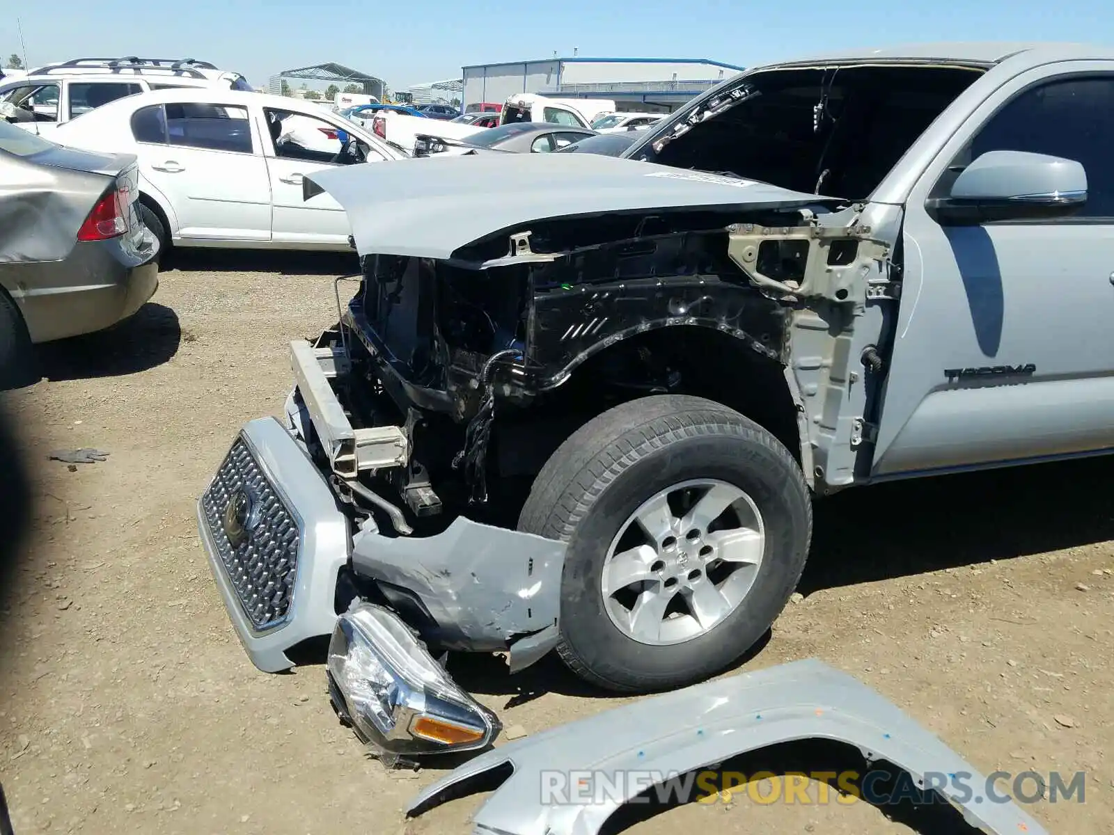 9 Photograph of a damaged car 3TMDZ5BN7KM068809 TOYOTA TACOMA 2019