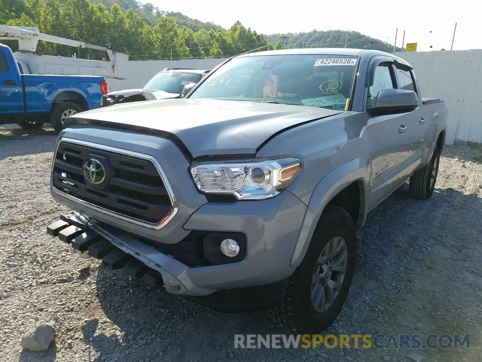 2 Photograph of a damaged car 3TMDZ5BN7KM069703 TOYOTA TACOMA 2019