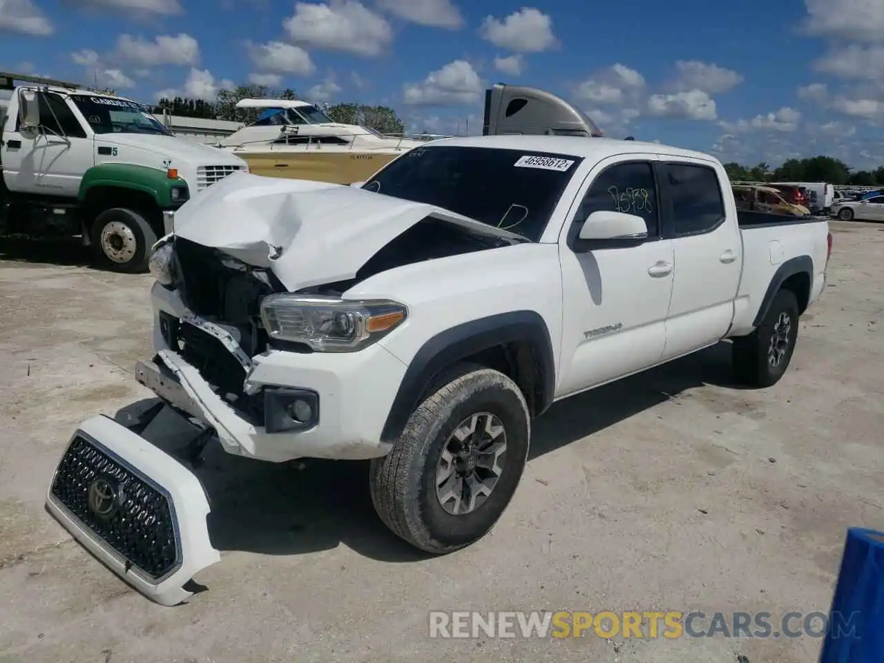 2 Photograph of a damaged car 3TMDZ5BN7KM071578 TOYOTA TACOMA 2019