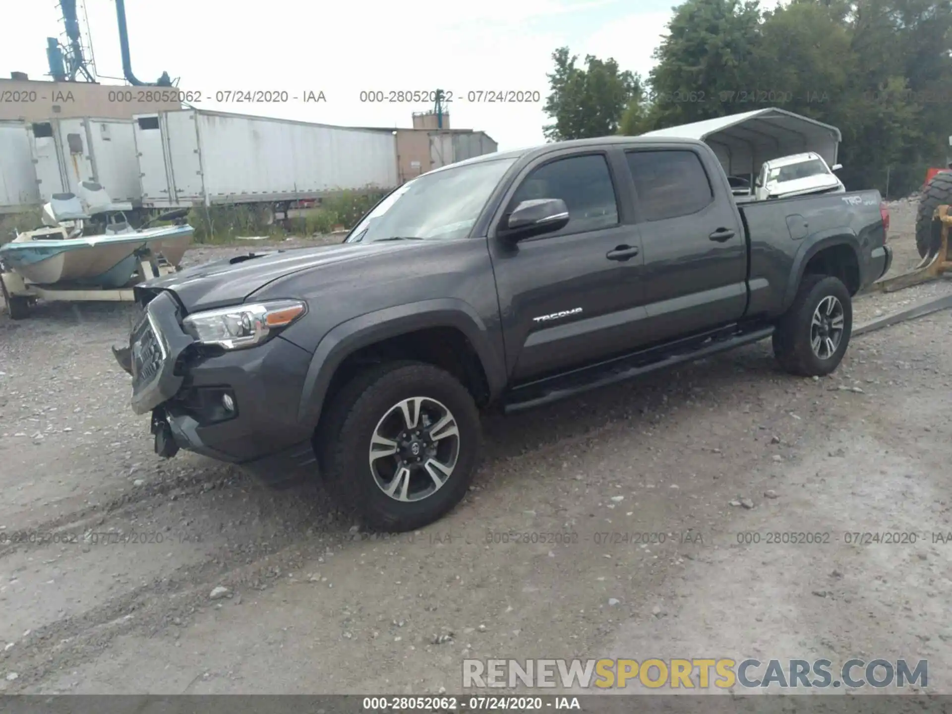 2 Photograph of a damaged car 3TMDZ5BN7KM073220 TOYOTA TACOMA 2019