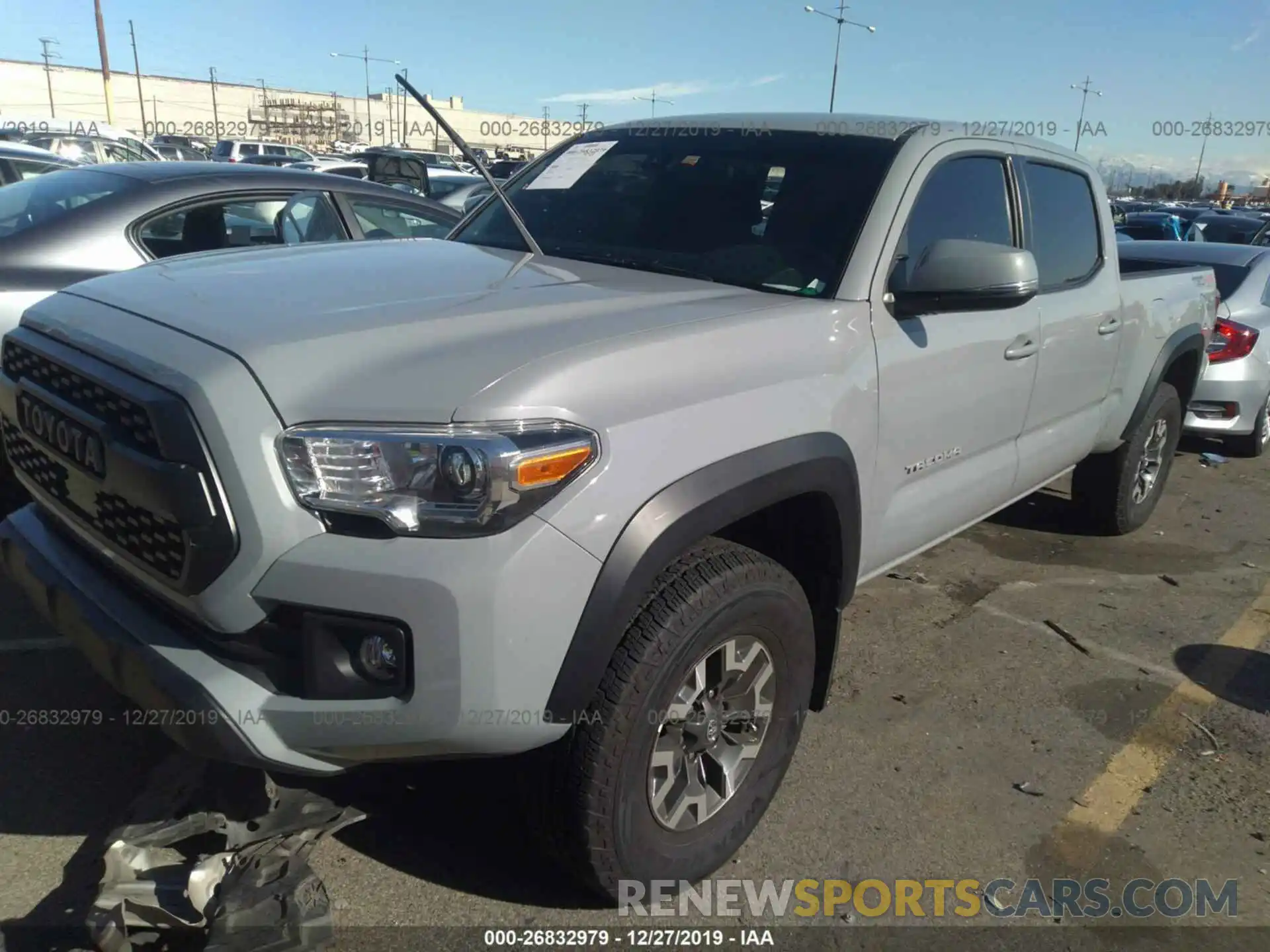 2 Photograph of a damaged car 3TMDZ5BN7KM073931 TOYOTA TACOMA 2019