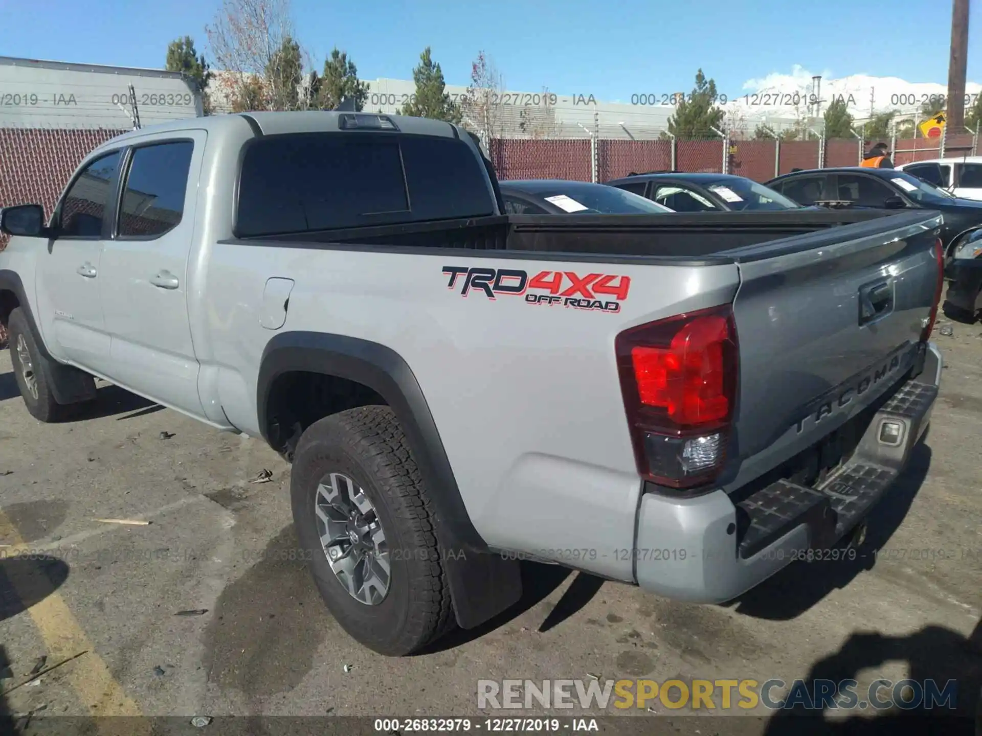 3 Photograph of a damaged car 3TMDZ5BN7KM073931 TOYOTA TACOMA 2019