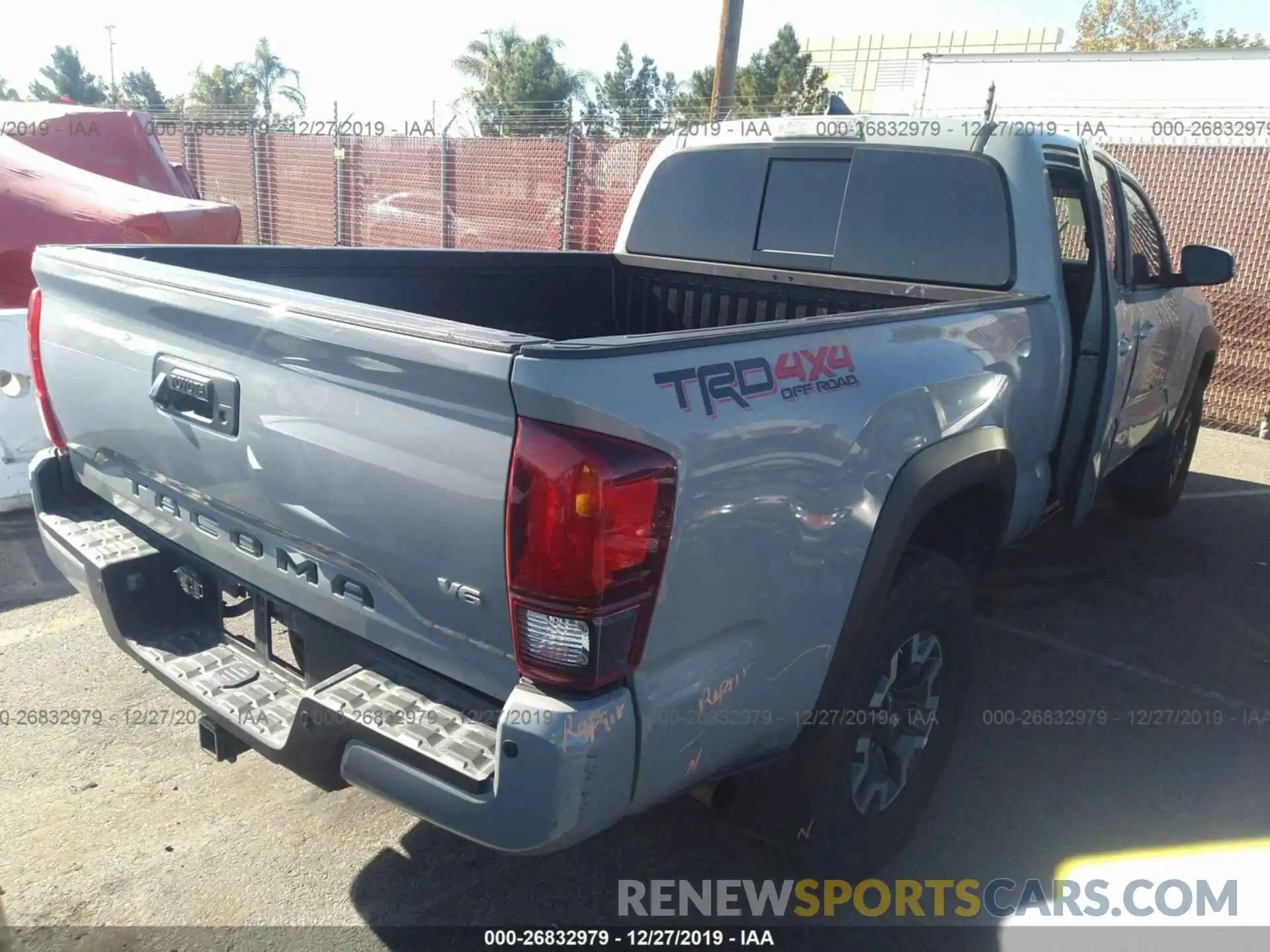 4 Photograph of a damaged car 3TMDZ5BN7KM073931 TOYOTA TACOMA 2019