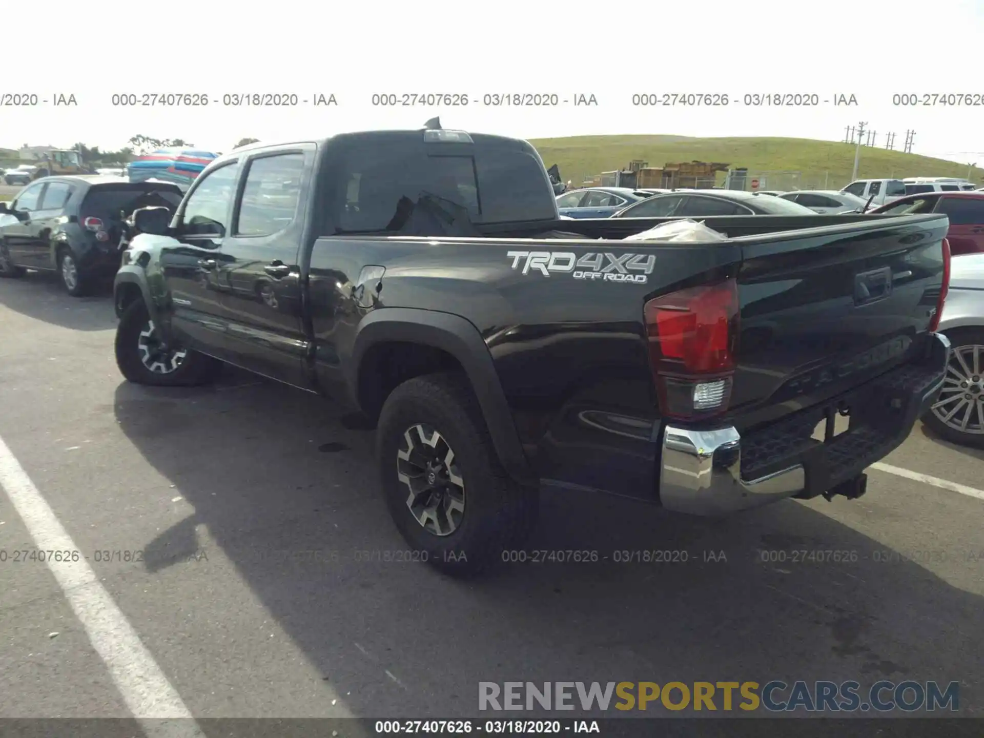 3 Фотография поврежденного автомобиля 3TMDZ5BN7KM076697 TOYOTA TACOMA 2019