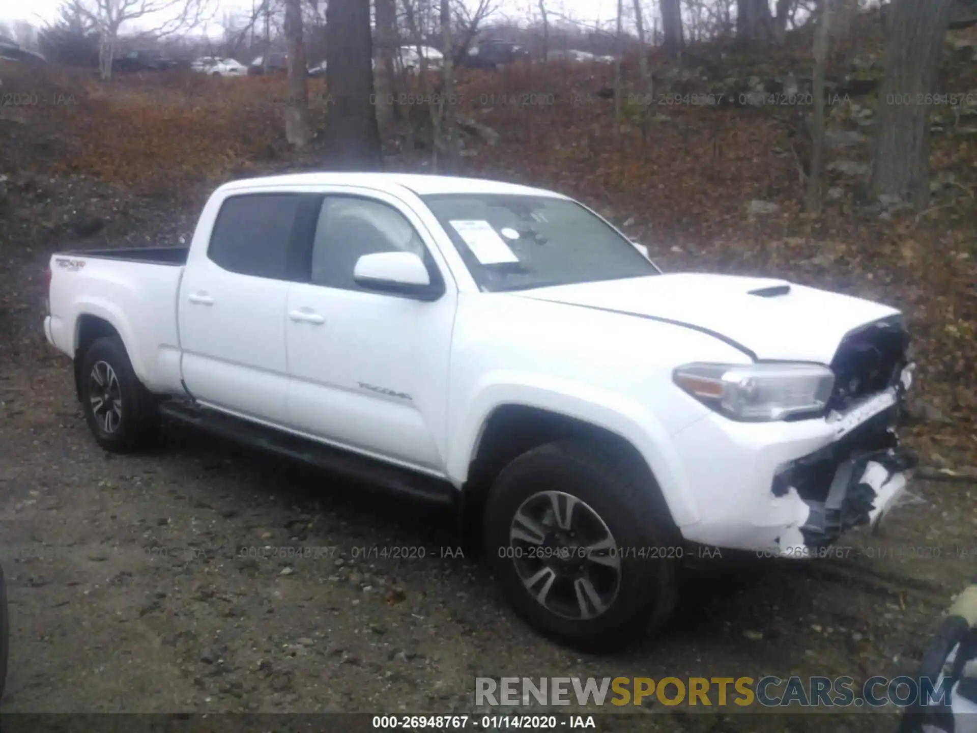 1 Photograph of a damaged car 3TMDZ5BN7KM077431 TOYOTA TACOMA 2019