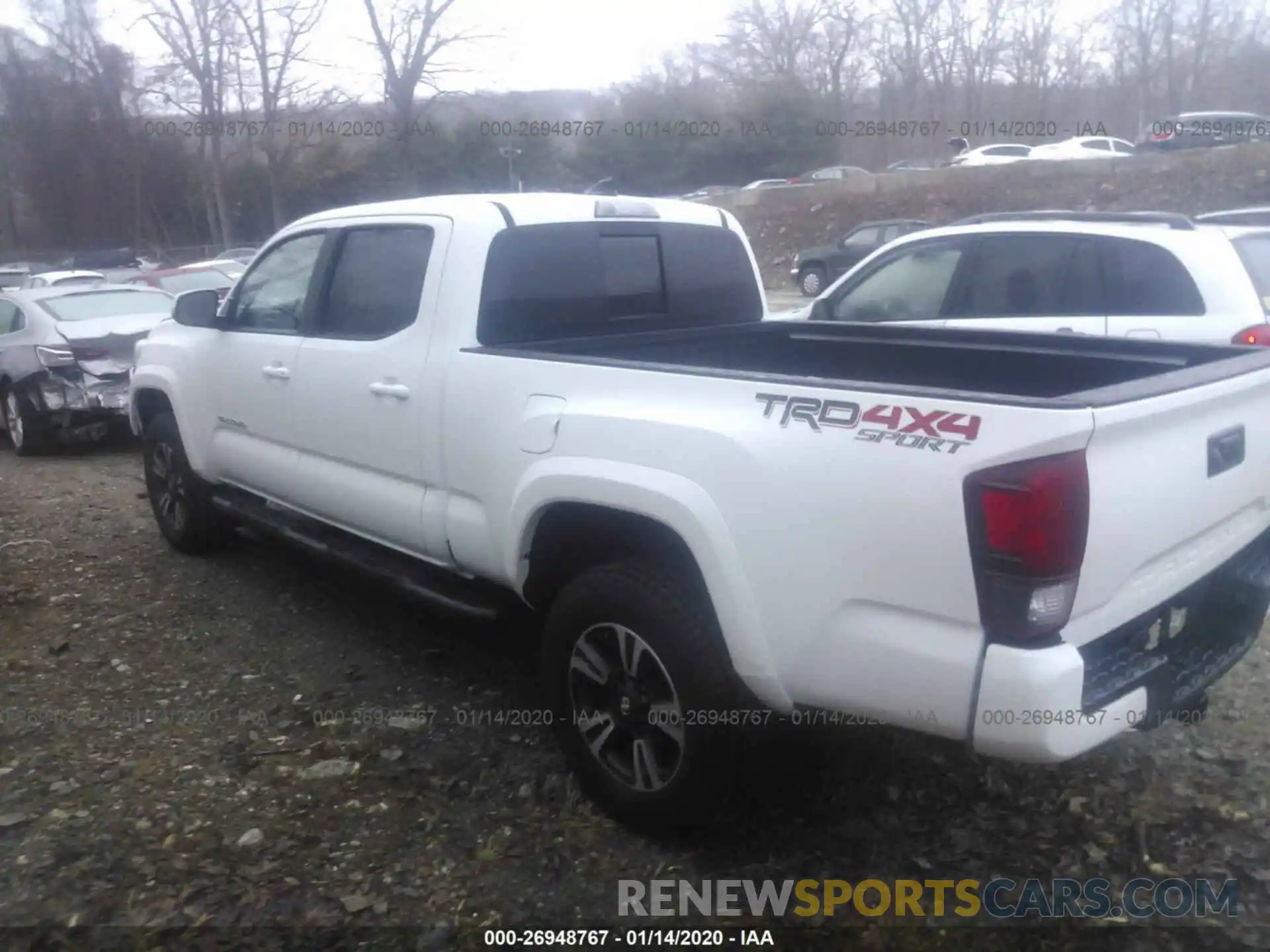 3 Photograph of a damaged car 3TMDZ5BN7KM077431 TOYOTA TACOMA 2019