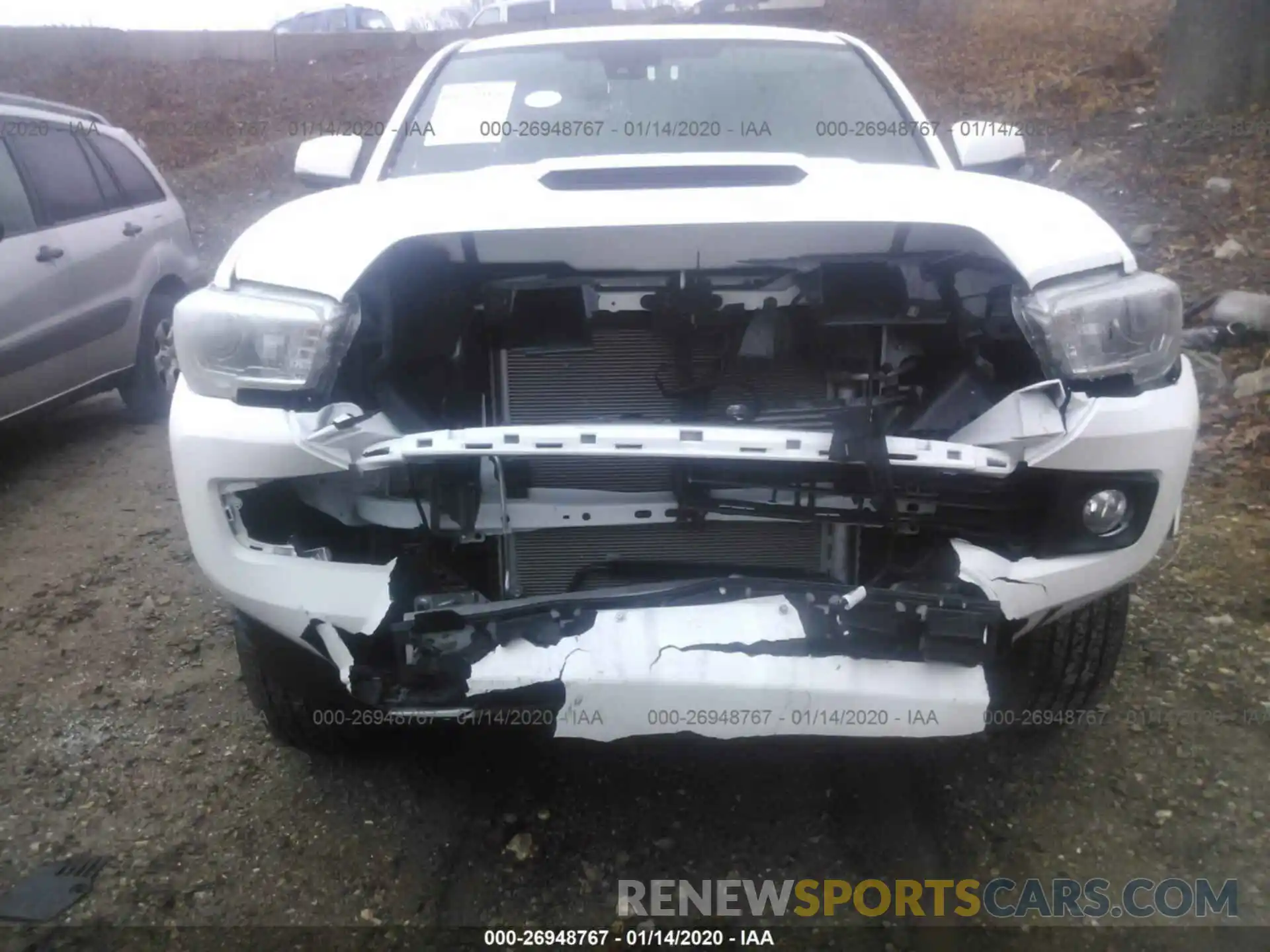 6 Photograph of a damaged car 3TMDZ5BN7KM077431 TOYOTA TACOMA 2019