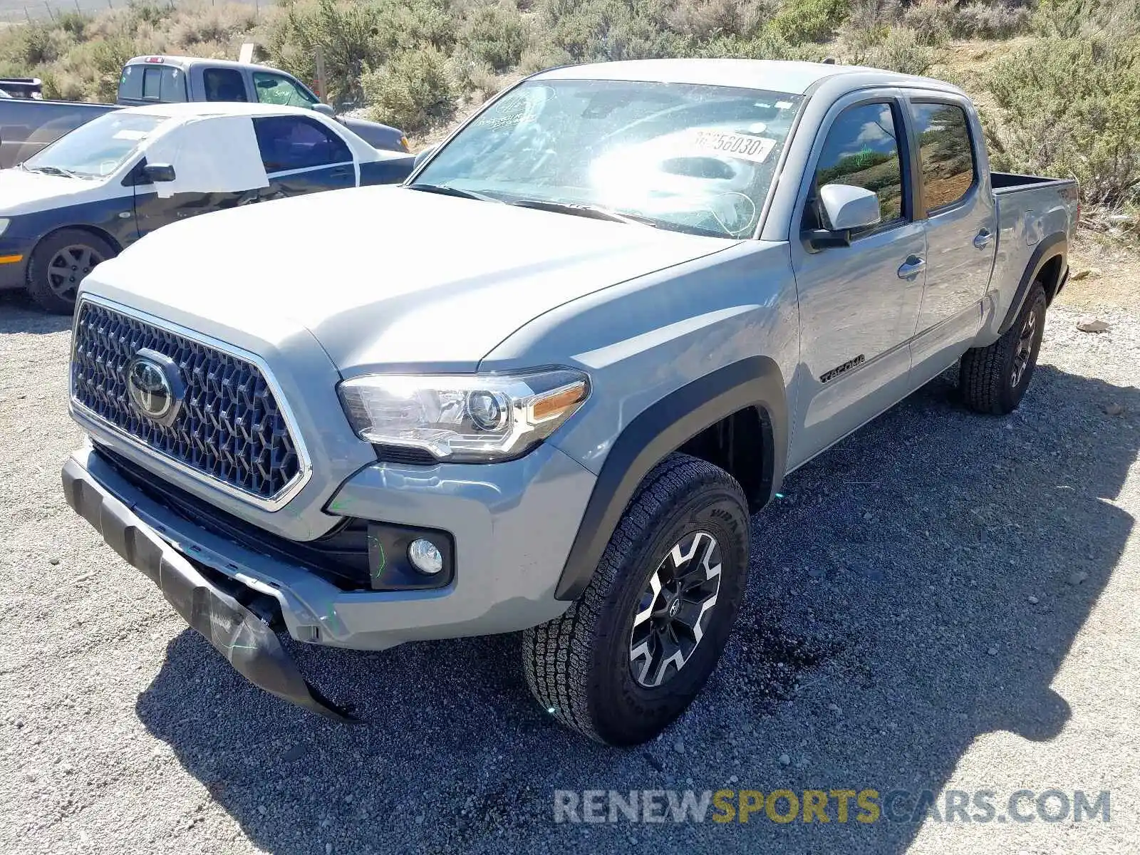 2 Photograph of a damaged car 3TMDZ5BN7KM078515 TOYOTA TACOMA 2019