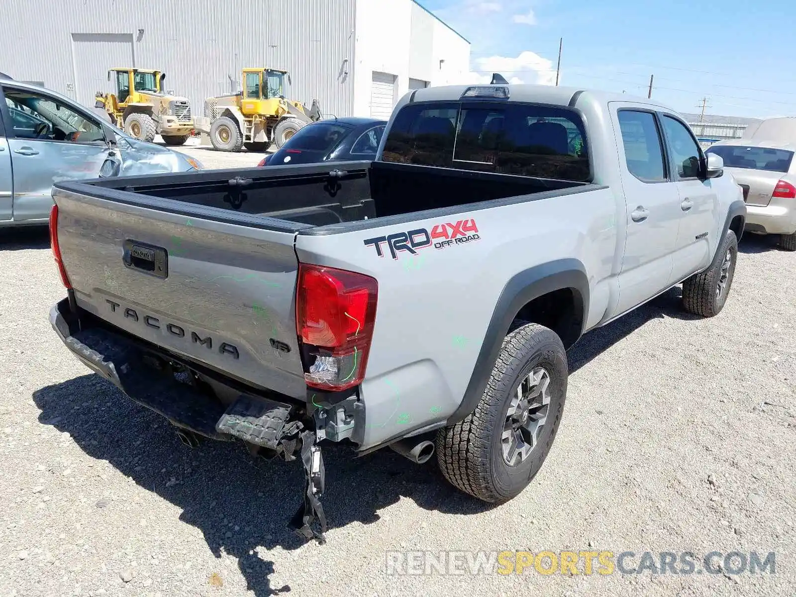 4 Photograph of a damaged car 3TMDZ5BN7KM078515 TOYOTA TACOMA 2019