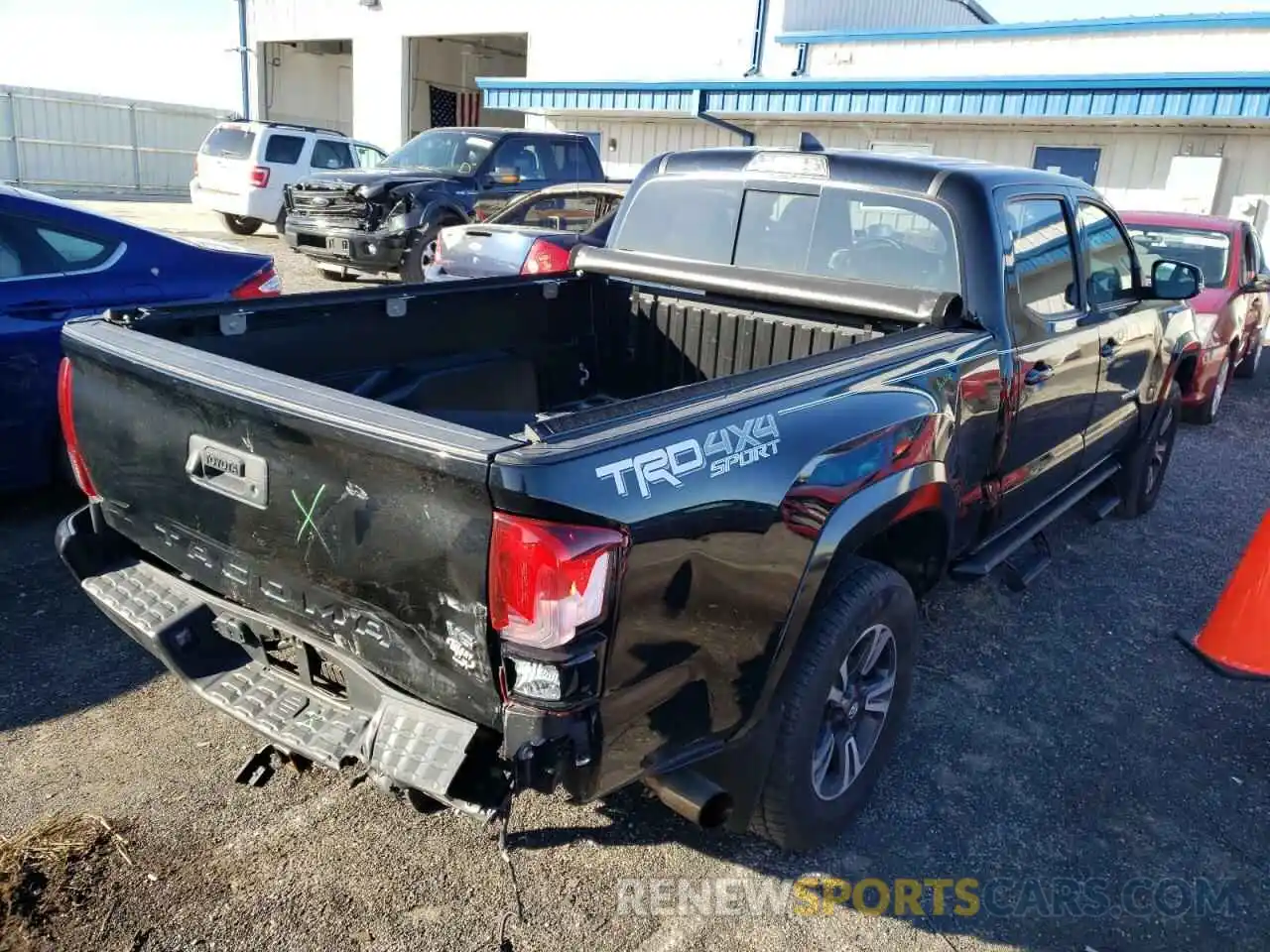 4 Photograph of a damaged car 3TMDZ5BN8KM055664 TOYOTA TACOMA 2019