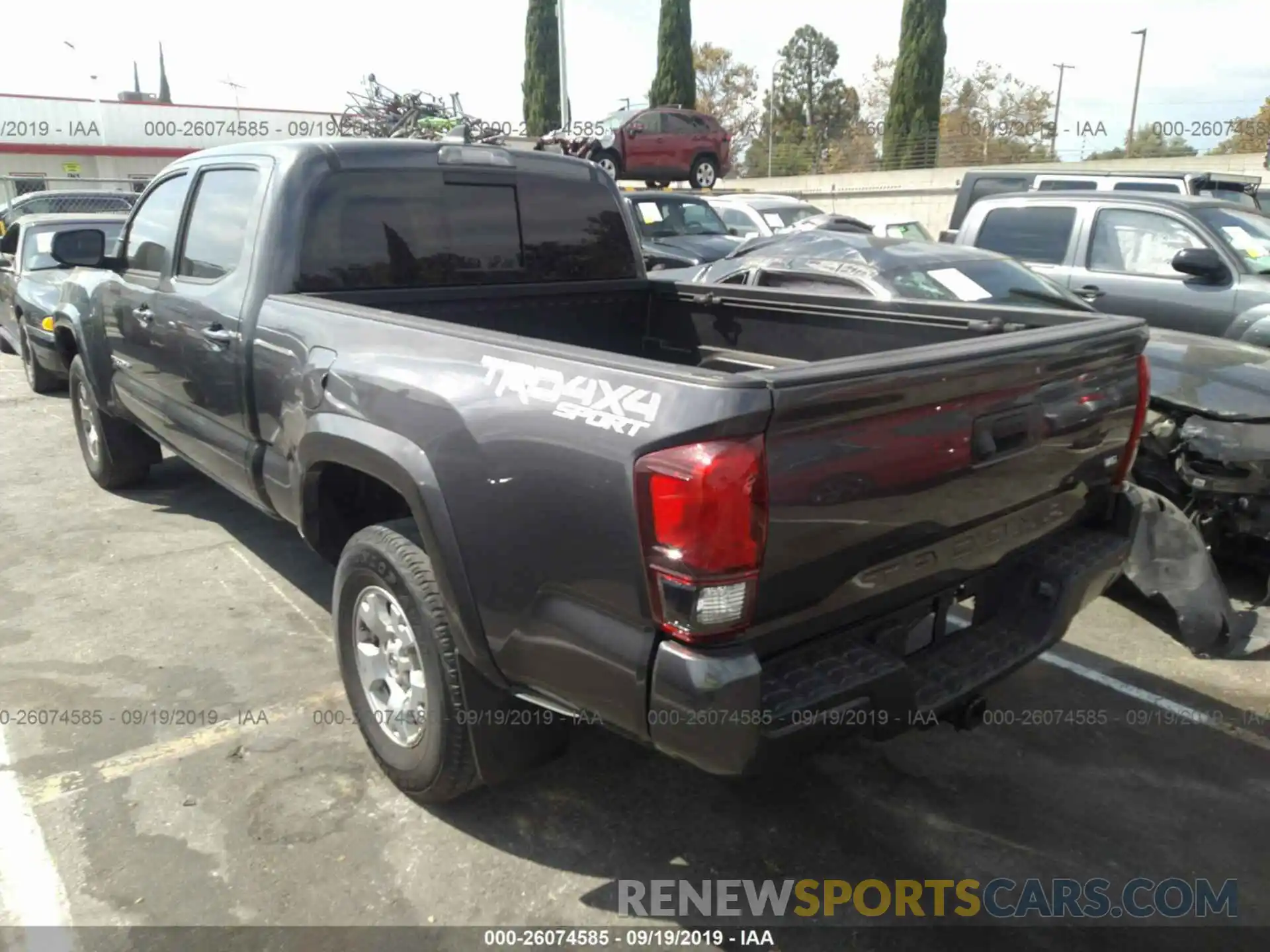 3 Photograph of a damaged car 3TMDZ5BN8KM055678 TOYOTA TACOMA 2019