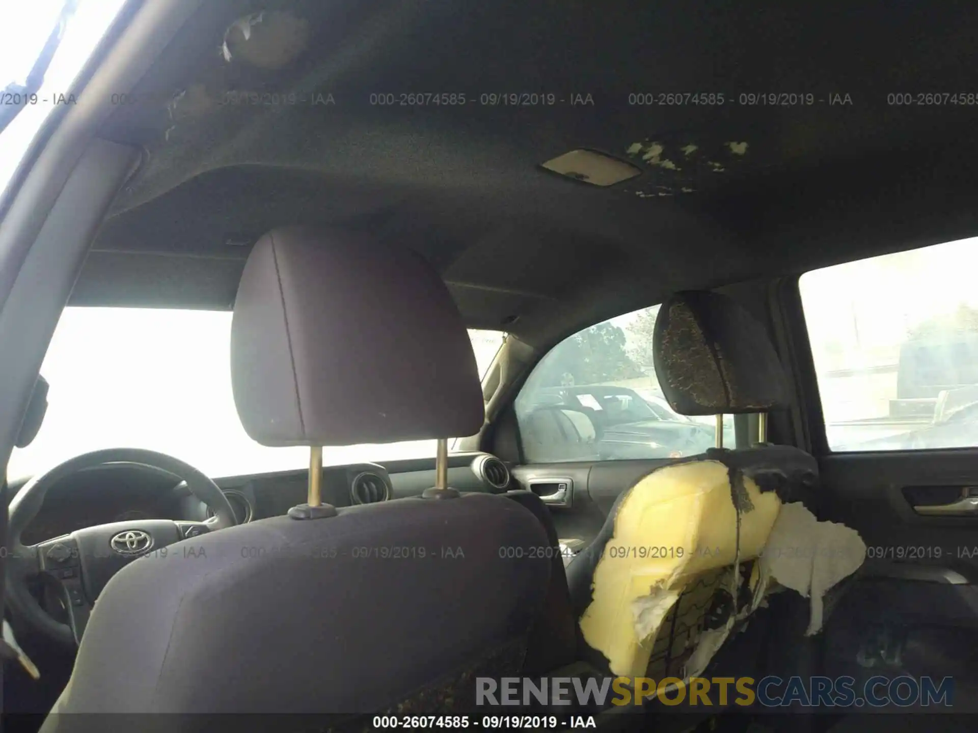 6 Photograph of a damaged car 3TMDZ5BN8KM055678 TOYOTA TACOMA 2019