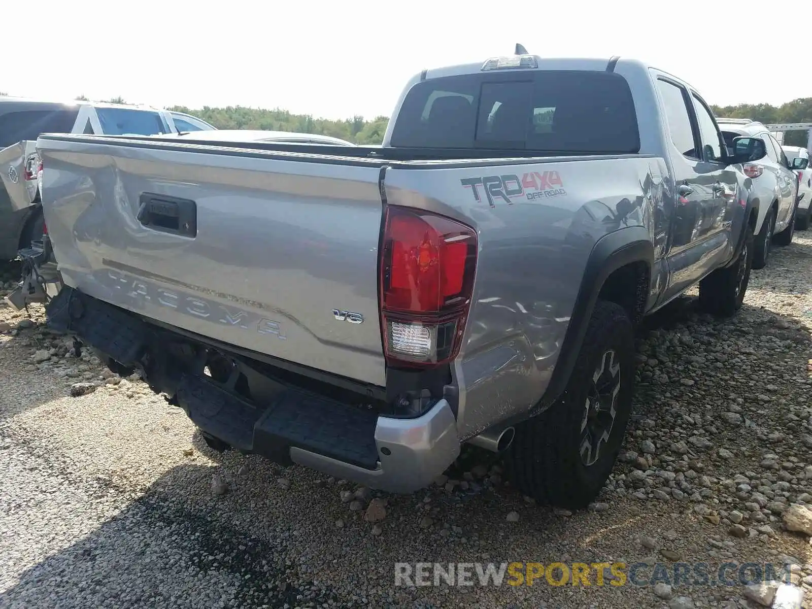 4 Photograph of a damaged car 3TMDZ5BN8KM060458 TOYOTA TACOMA 2019