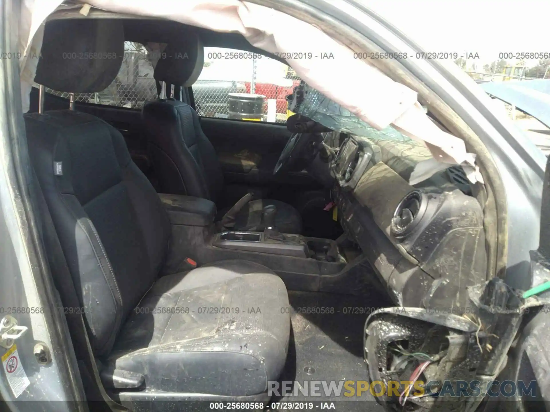 5 Photograph of a damaged car 3TMDZ5BN8KM064753 TOYOTA TACOMA 2019