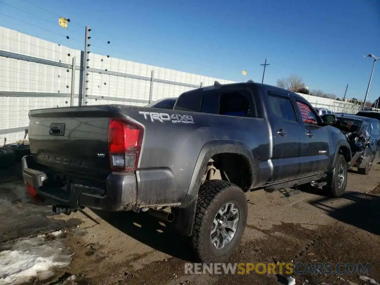 4 Photograph of a damaged car 3TMDZ5BN8KM068799 TOYOTA TACOMA 2019