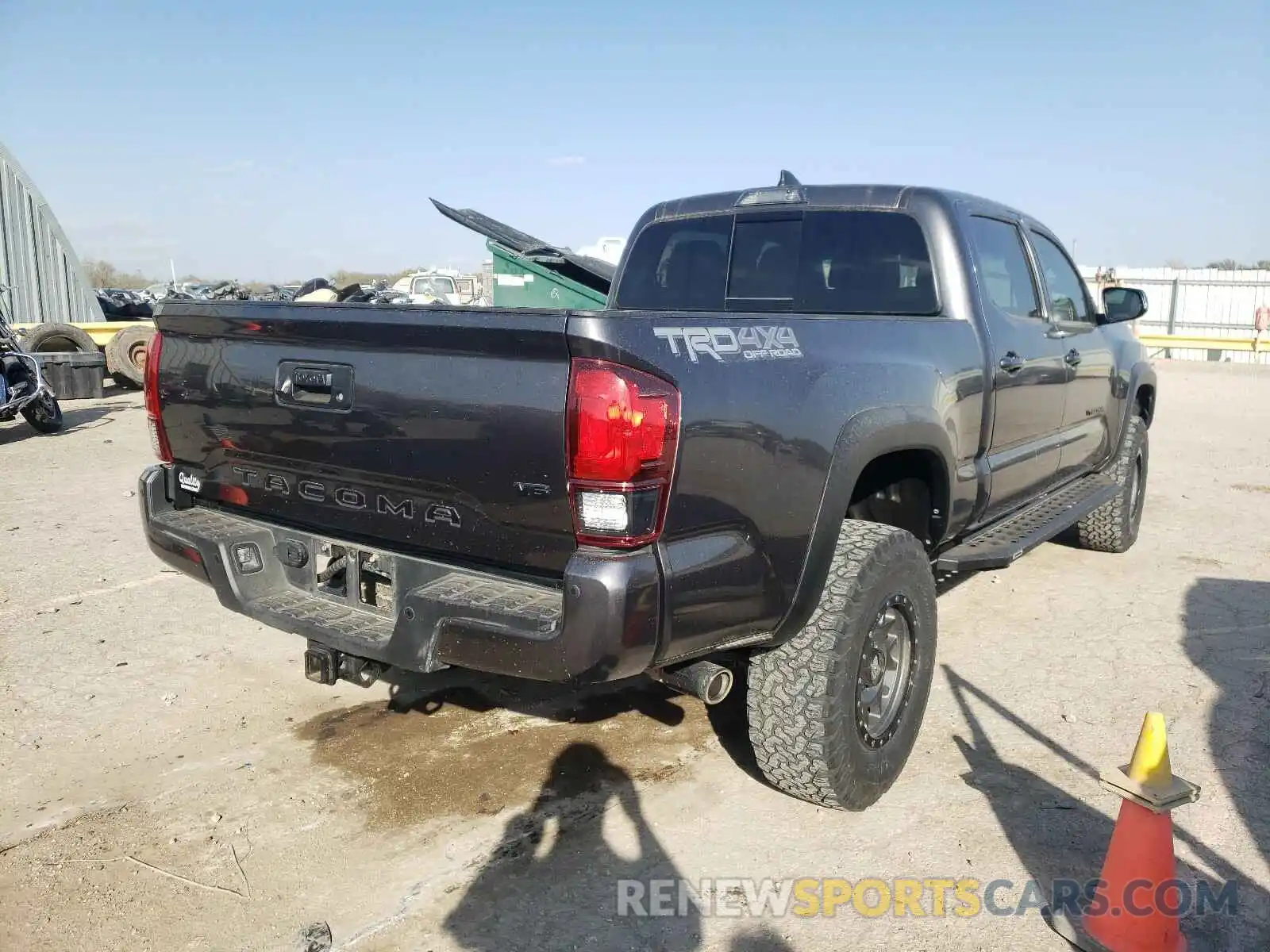 4 Photograph of a damaged car 3TMDZ5BN8KM070231 TOYOTA TACOMA 2019