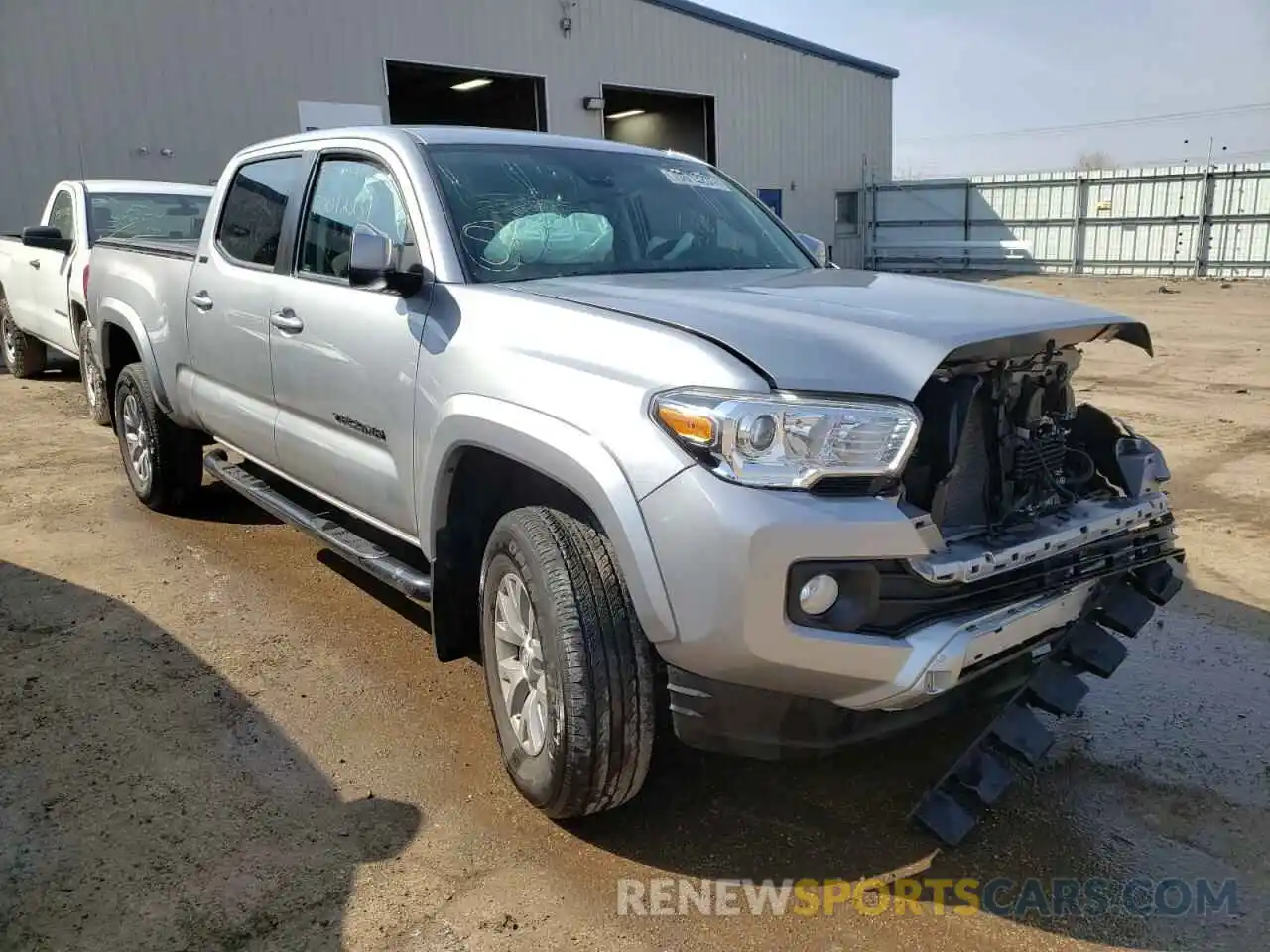 1 Photograph of a damaged car 3TMDZ5BN8KM070407 TOYOTA TACOMA 2019