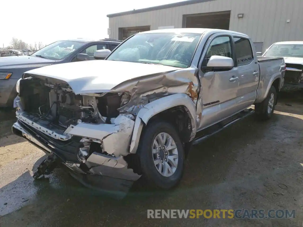 2 Photograph of a damaged car 3TMDZ5BN8KM070407 TOYOTA TACOMA 2019