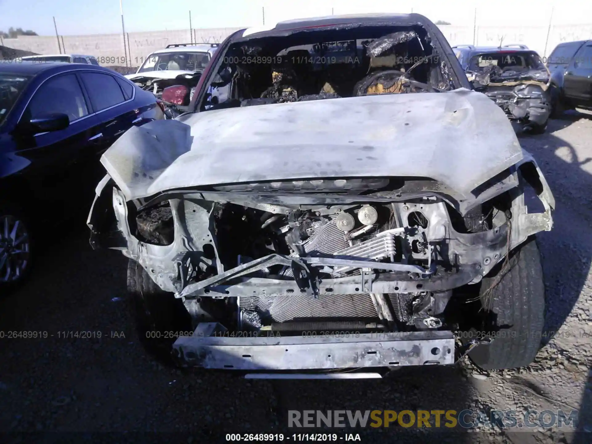 6 Photograph of a damaged car 3TMDZ5BN8KM070942 TOYOTA TACOMA 2019