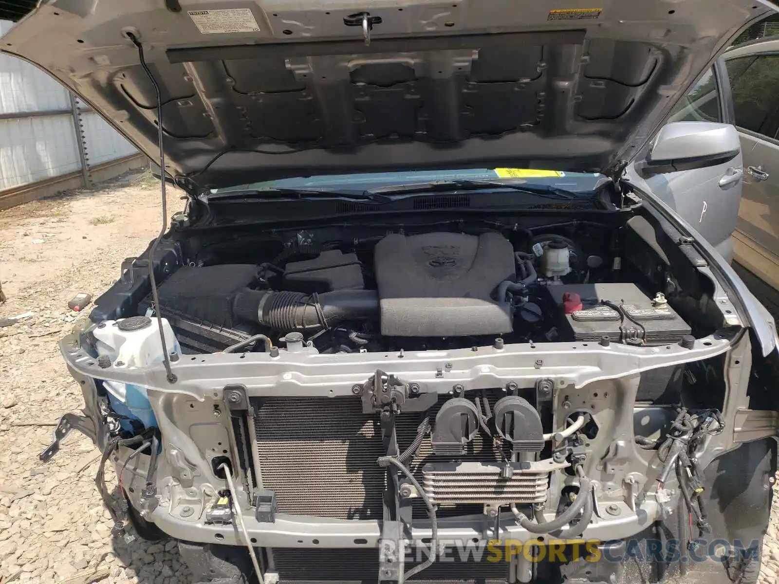 7 Photograph of a damaged car 3TMDZ5BN8KM071007 TOYOTA TACOMA 2019