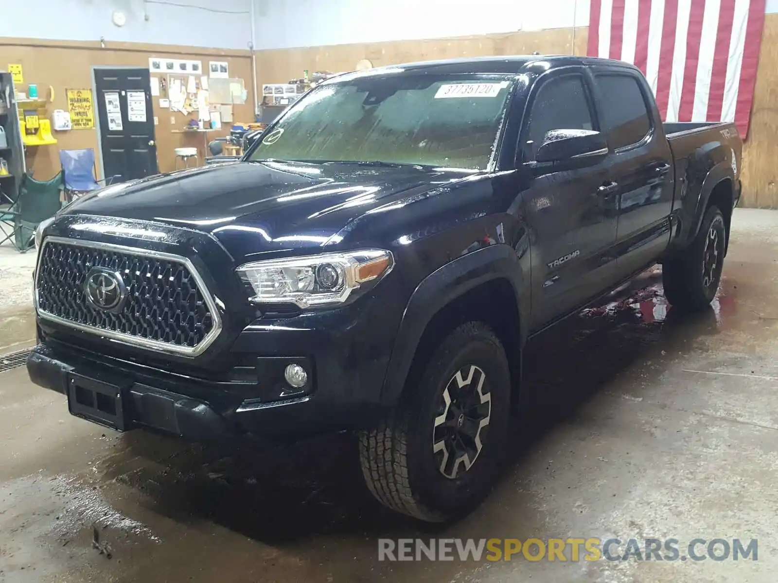 2 Photograph of a damaged car 3TMDZ5BN8KM077065 TOYOTA TACOMA 2019