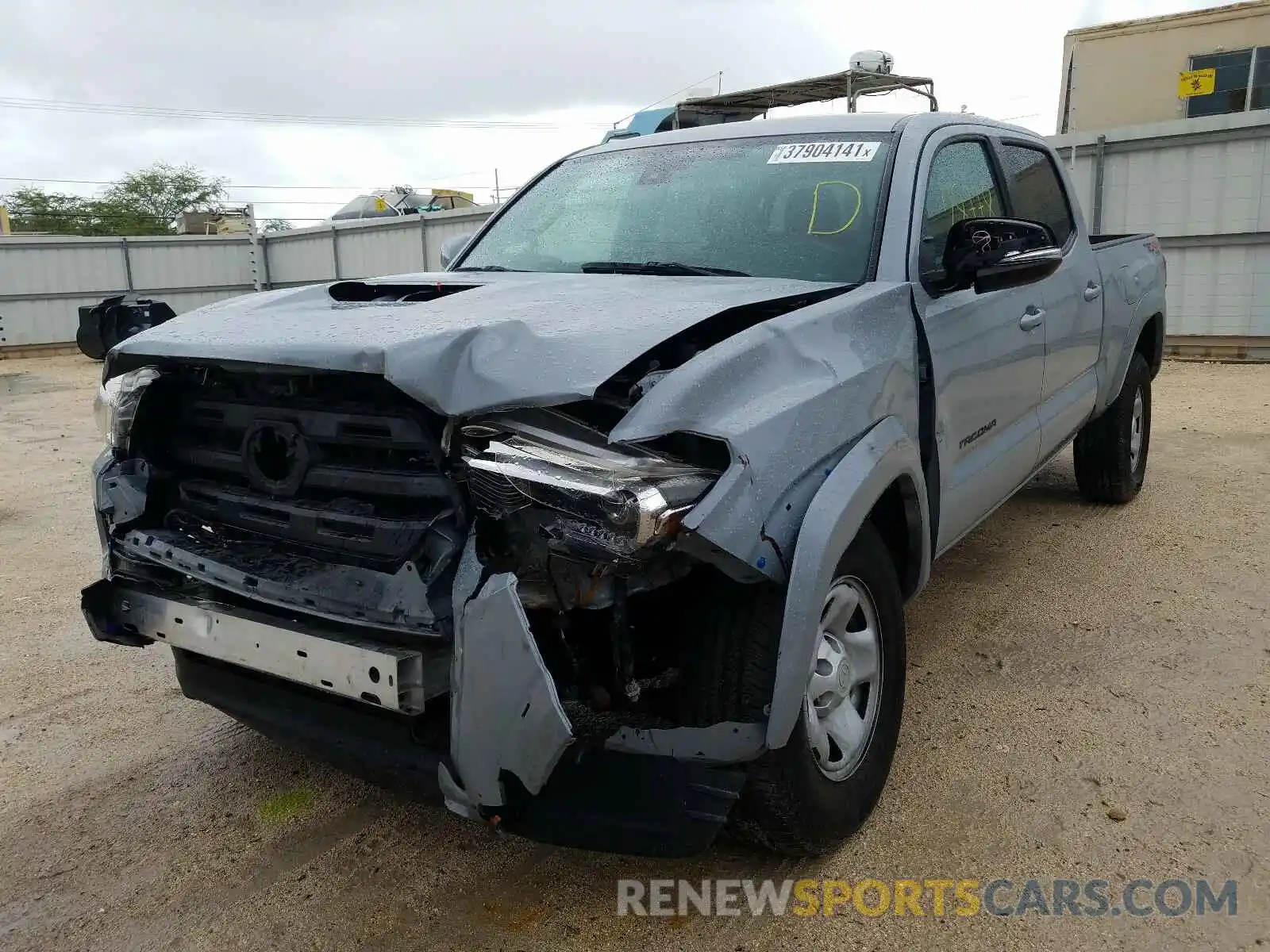 2 Photograph of a damaged car 3TMDZ5BN9KM056368 TOYOTA TACOMA 2019